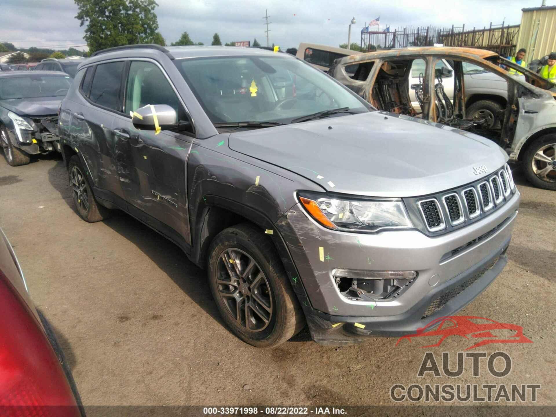 JEEP COMPASS 2017 - 3C4NJDBB5HT666584