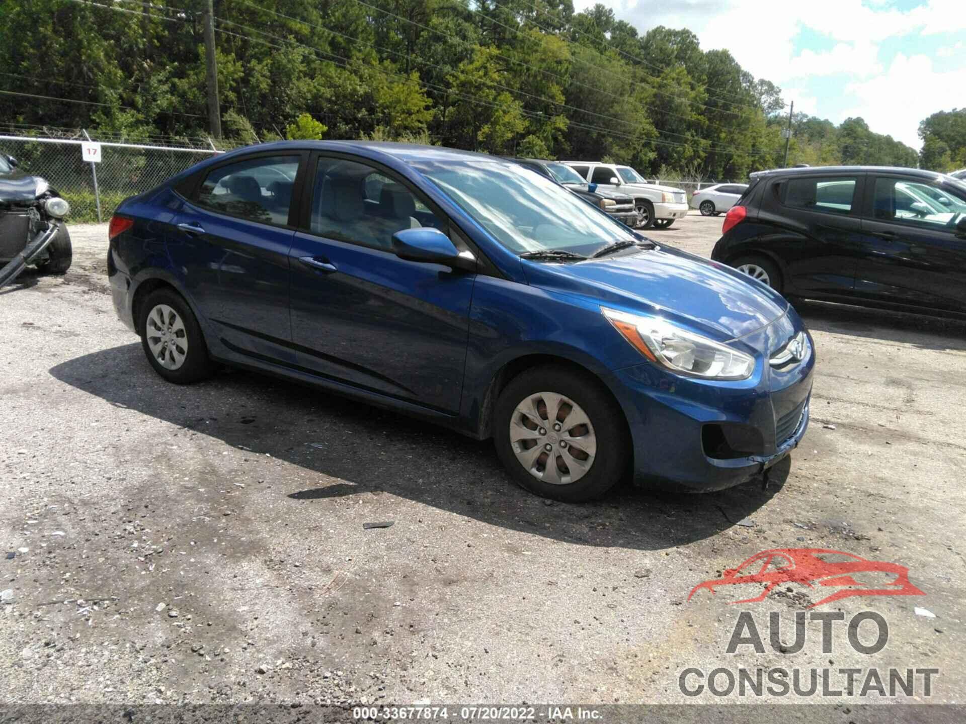 HYUNDAI ACCENT 2016 - KMHCT4AE1GU972839