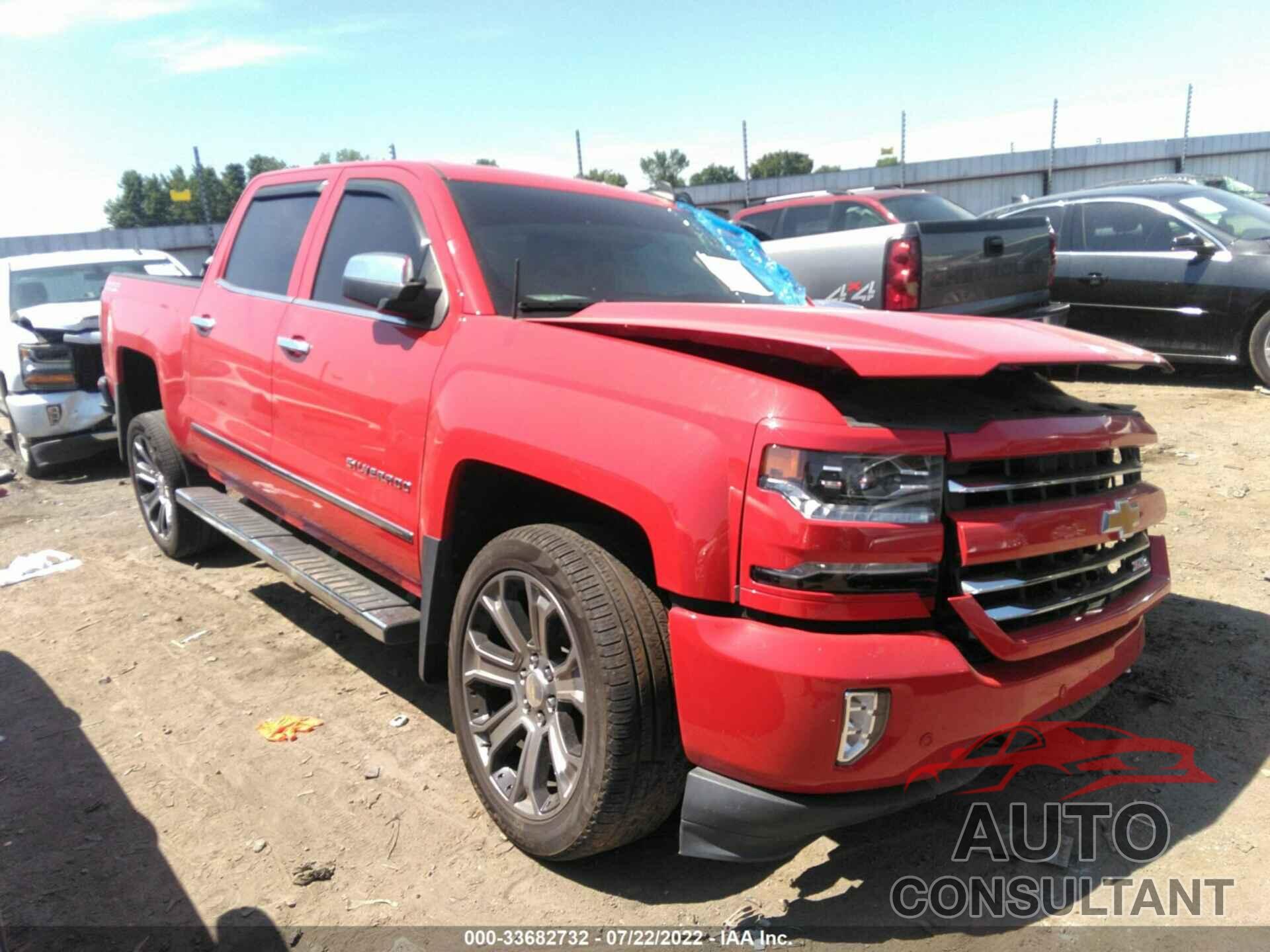 CHEVROLET SILVERADO 1500 2017 - 3GCUKSEJ2HG315270
