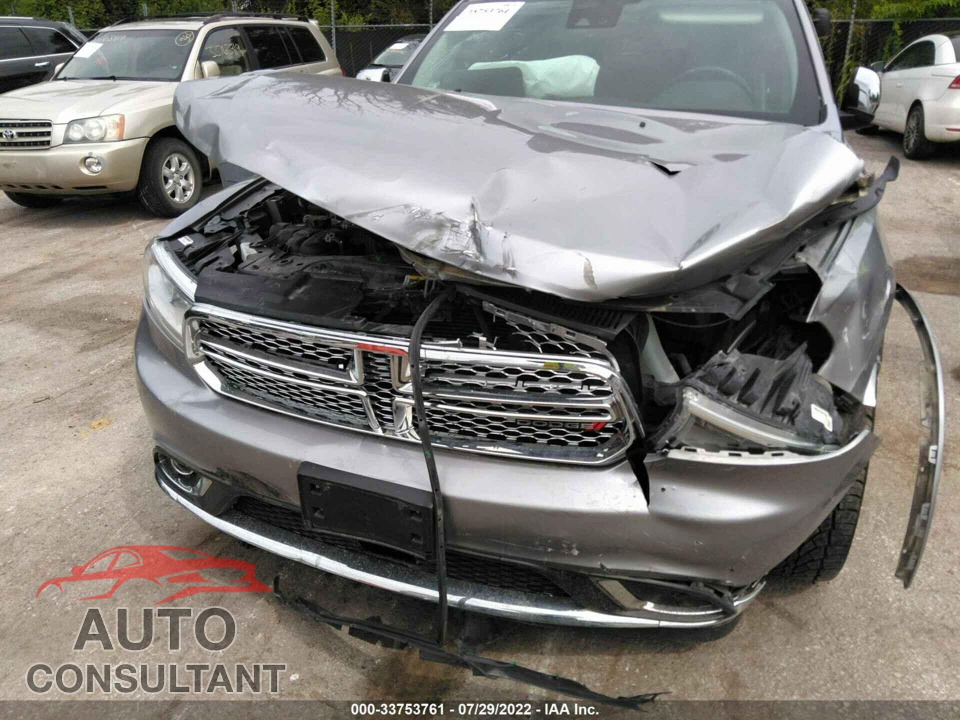 DODGE DURANGO 2017 - 1C4RDJEG8HC737335