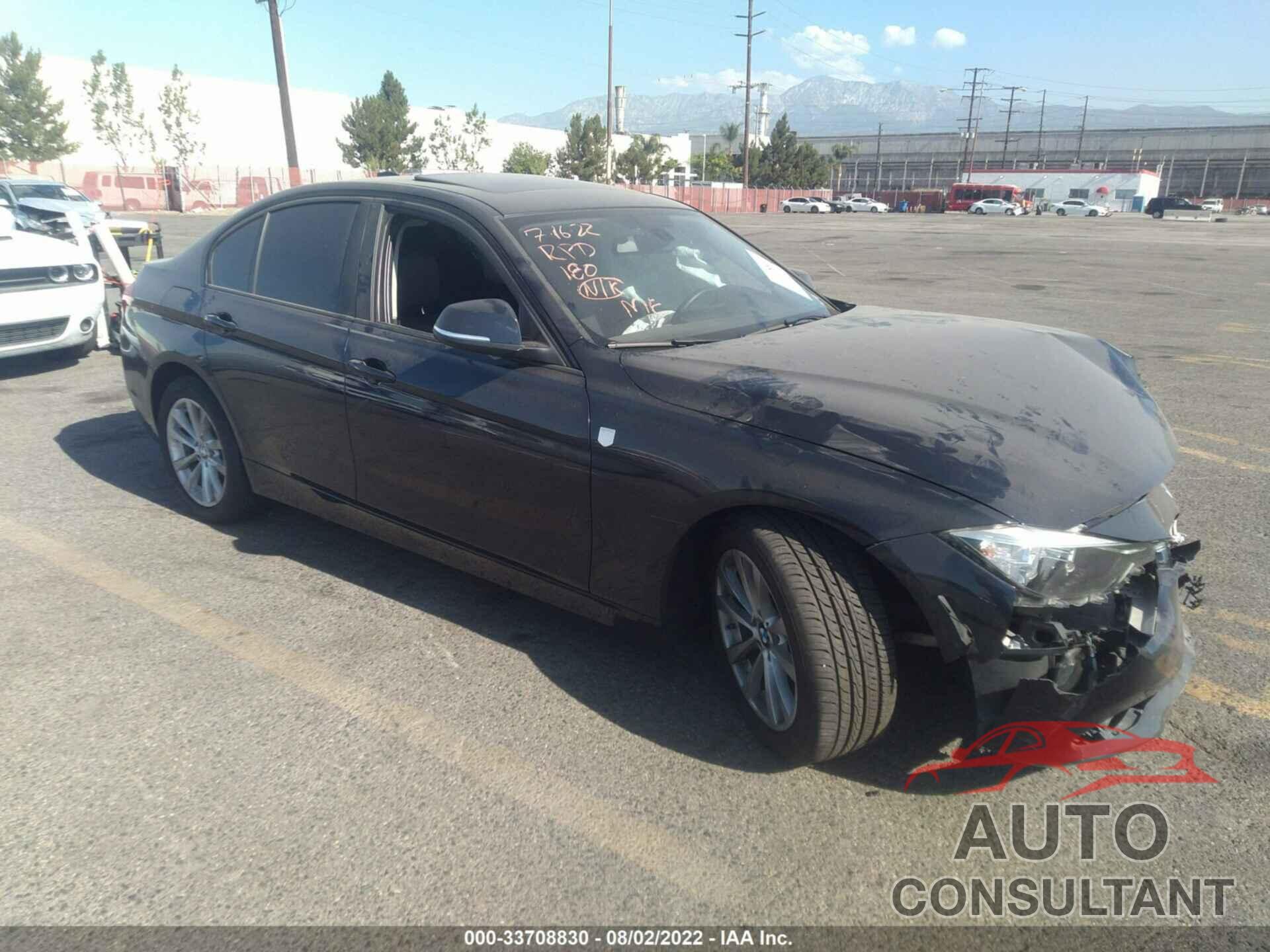 BMW 3 SERIES 2016 - WBA8A9C5XGK616893