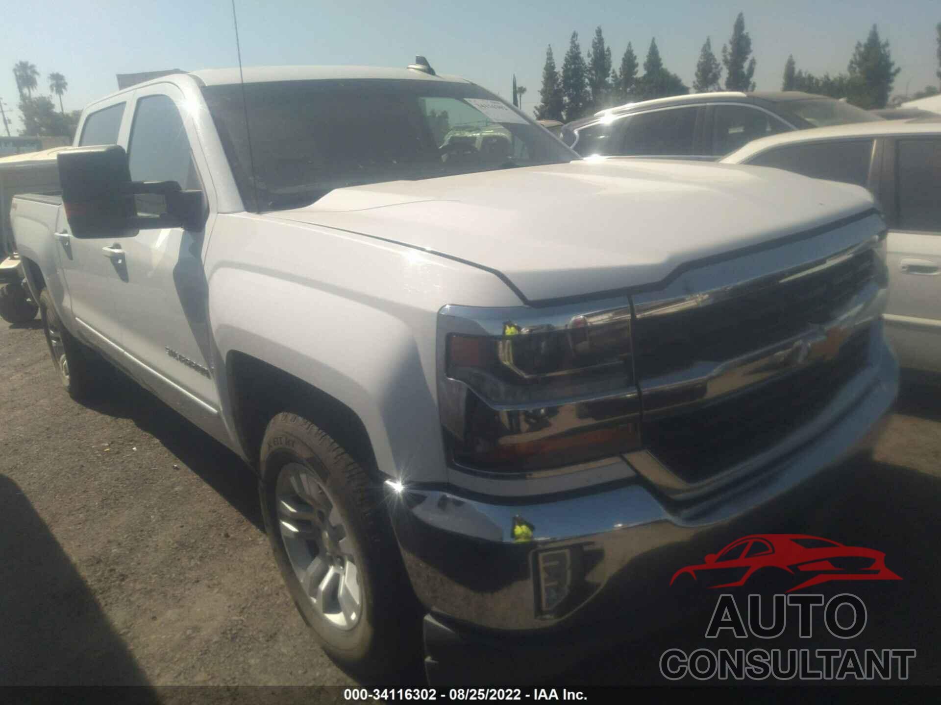CHEVROLET SILVERADO 1500 2017 - 3GCUKREC9HG253022