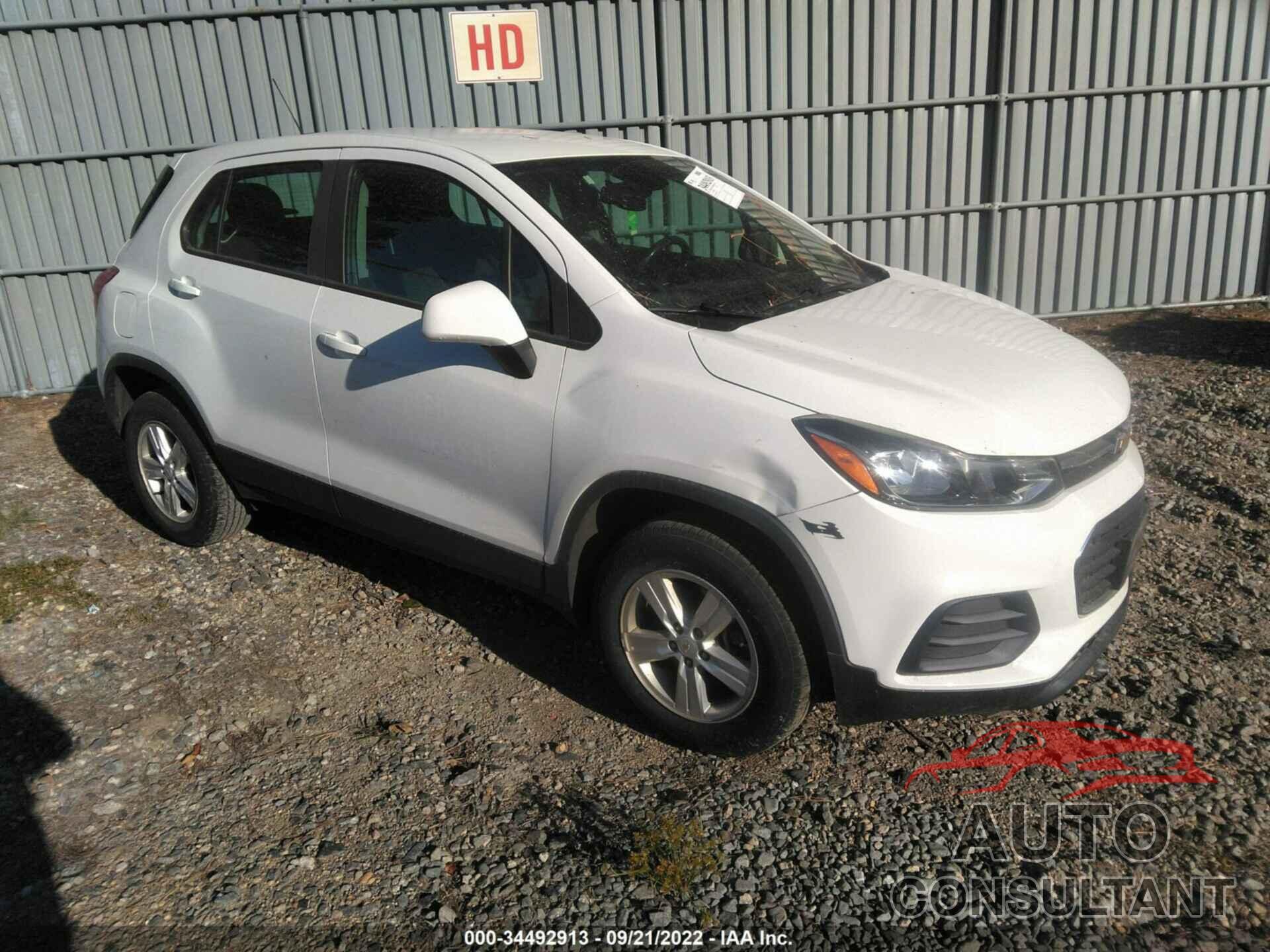 CHEVROLET TRAX 2017 - KL7CJNSB5HB209785