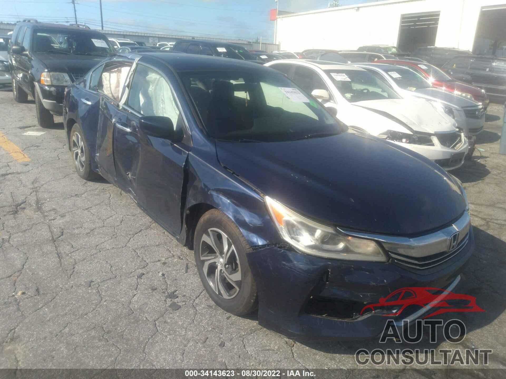 HONDA ACCORD SEDAN 2016 - 1HGCR2F35GA124030