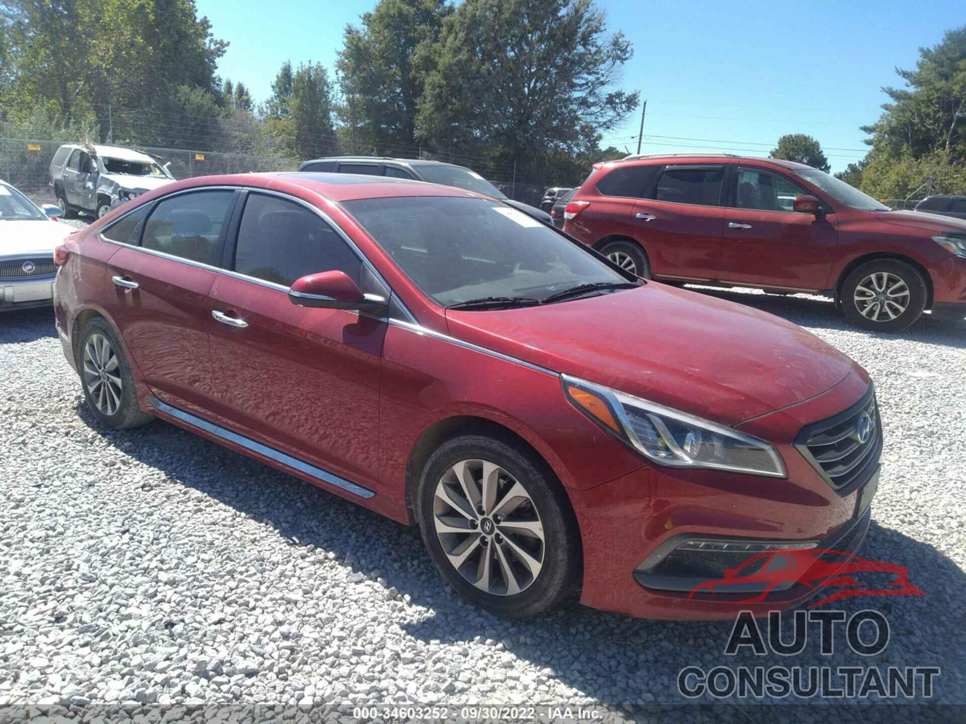 HYUNDAI SONATA 2017 - 5NPE34AF1HH499560
