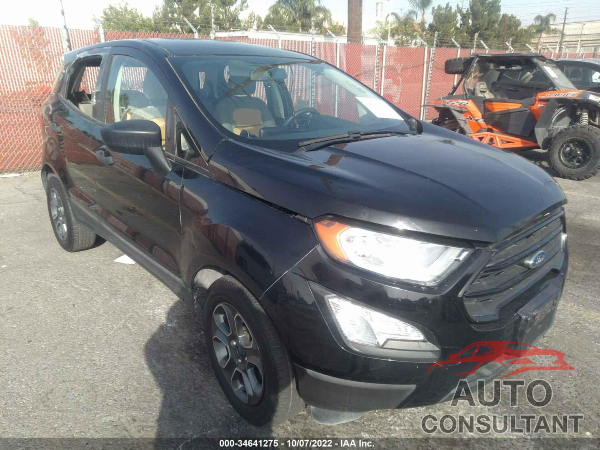 FORD ECOSPORT 2019 - MAJ3S2FE6KC299491