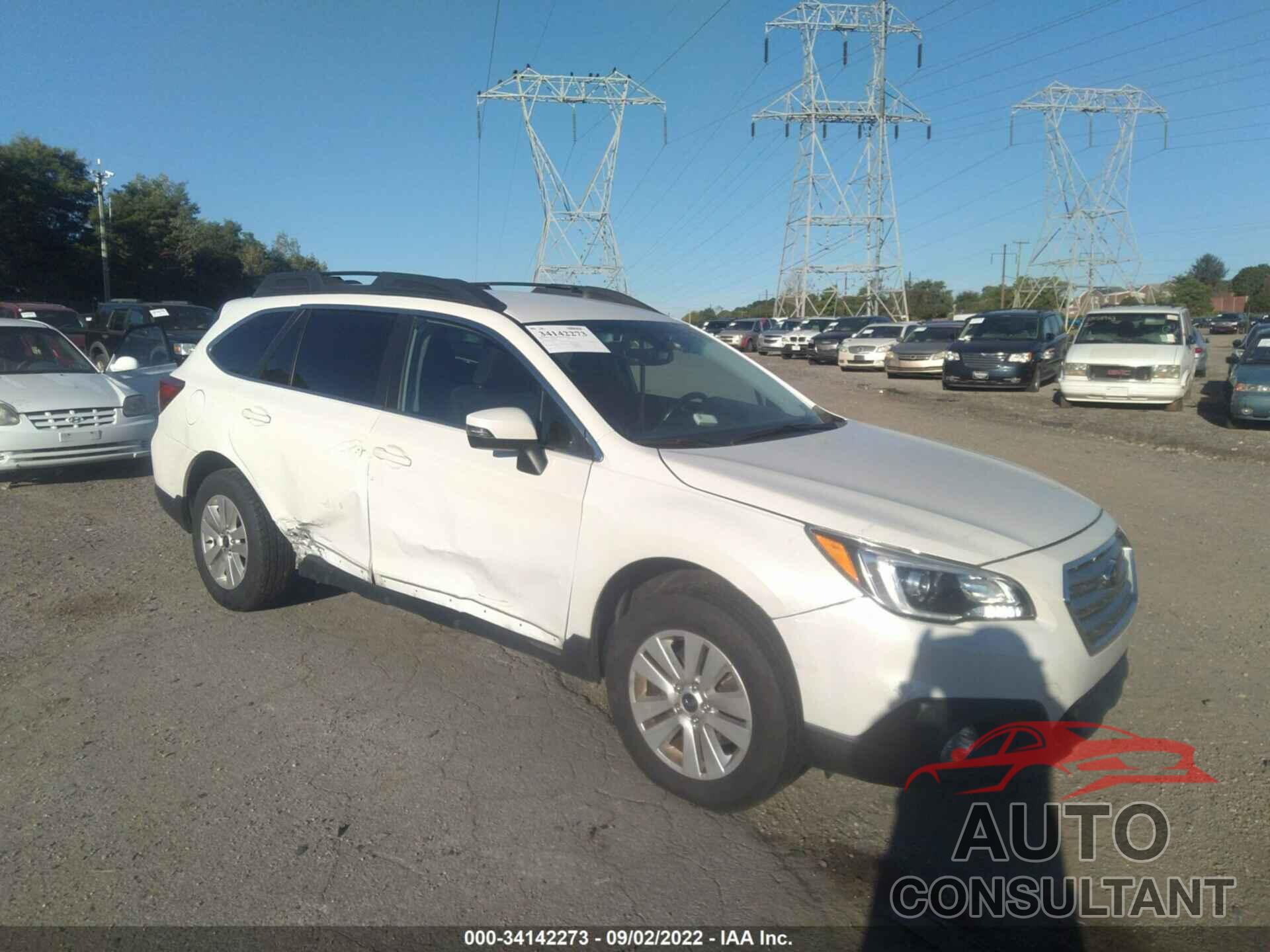 SUBARU OUTBACK 2017 - 4S4BSAFC4H3234951