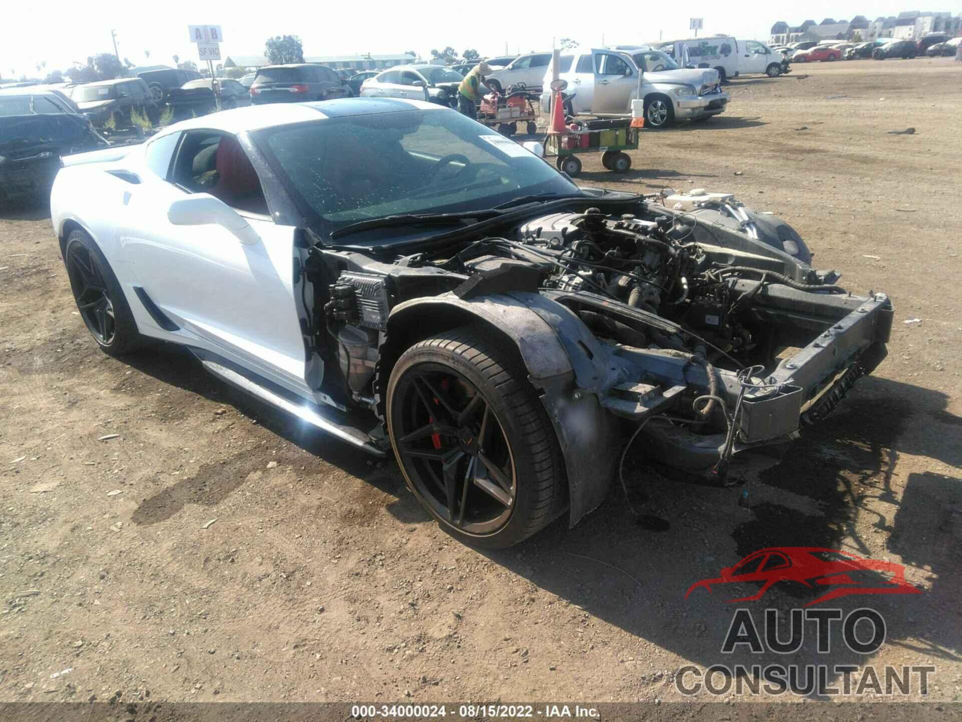 CHEVROLET CORVETTE 2019 - 1G1YW2D79K5116672