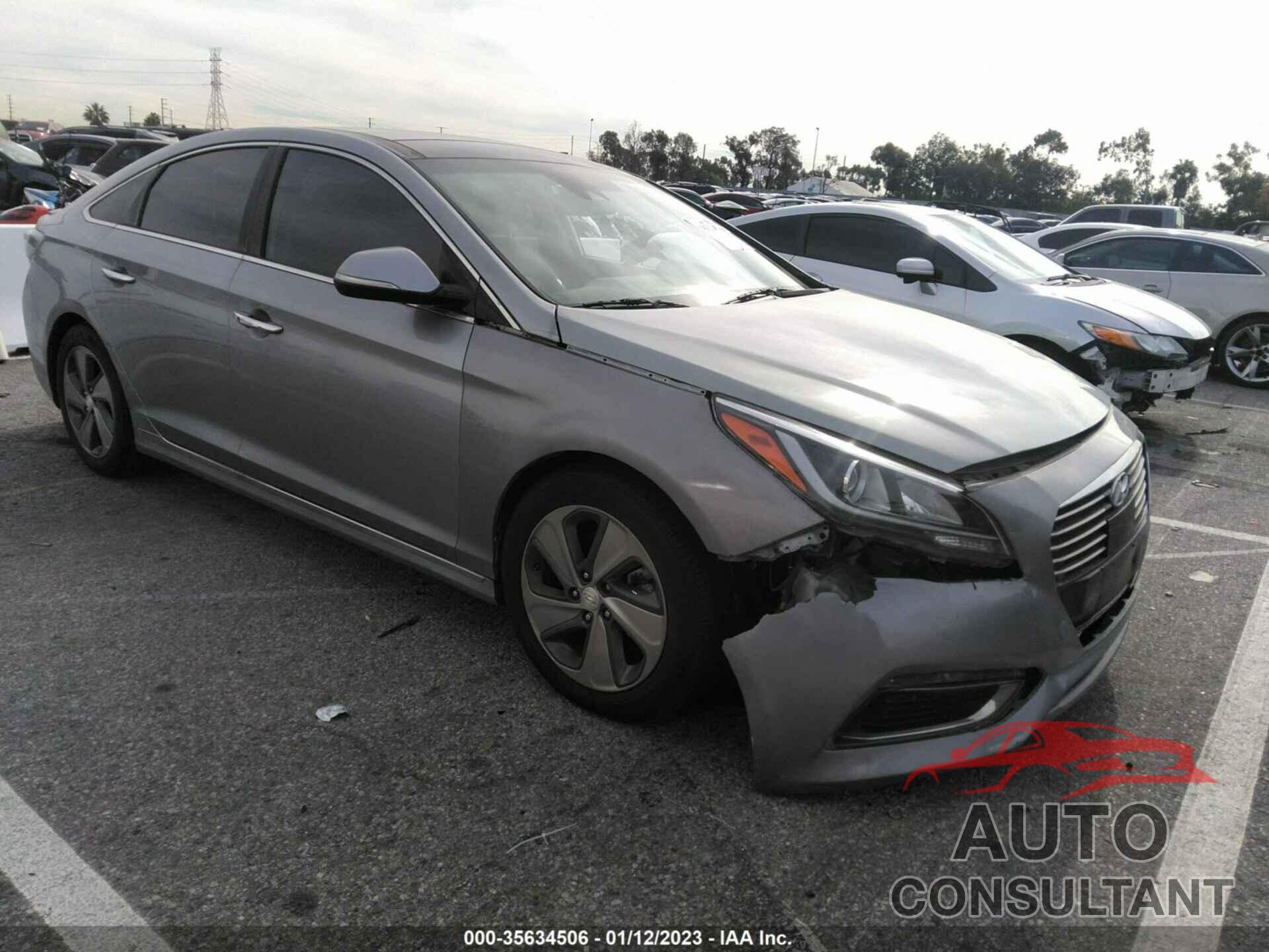 HYUNDAI SONATA HYBRID 2016 - KMHE34L18GA031344