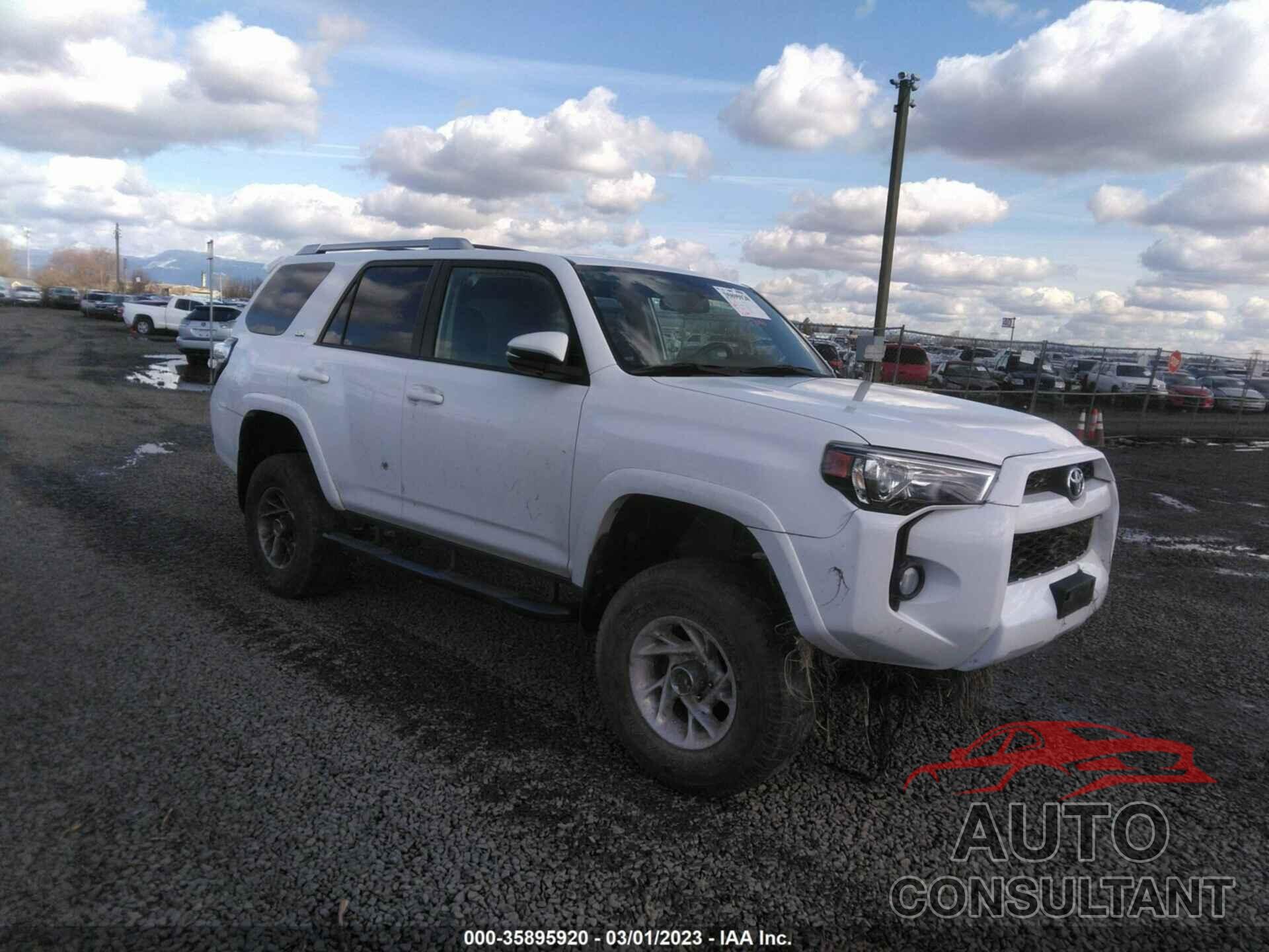 TOYOTA 4RUNNER 2016 - JTEBU5JR0G5284441