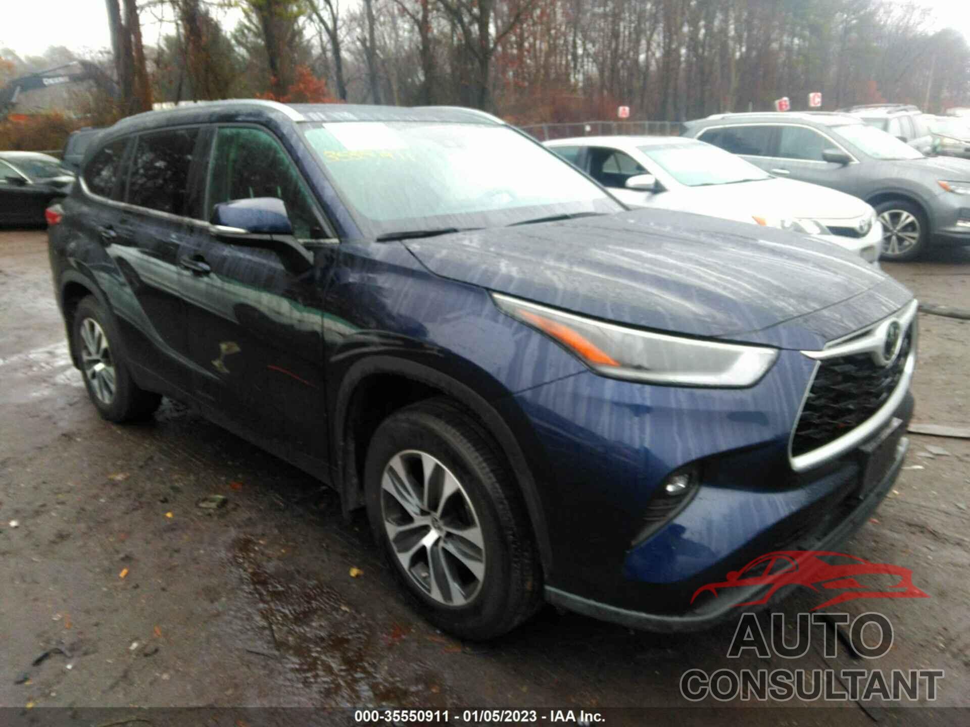 TOYOTA HIGHLANDER 2021 - 5TDGZRBH2MS558429
