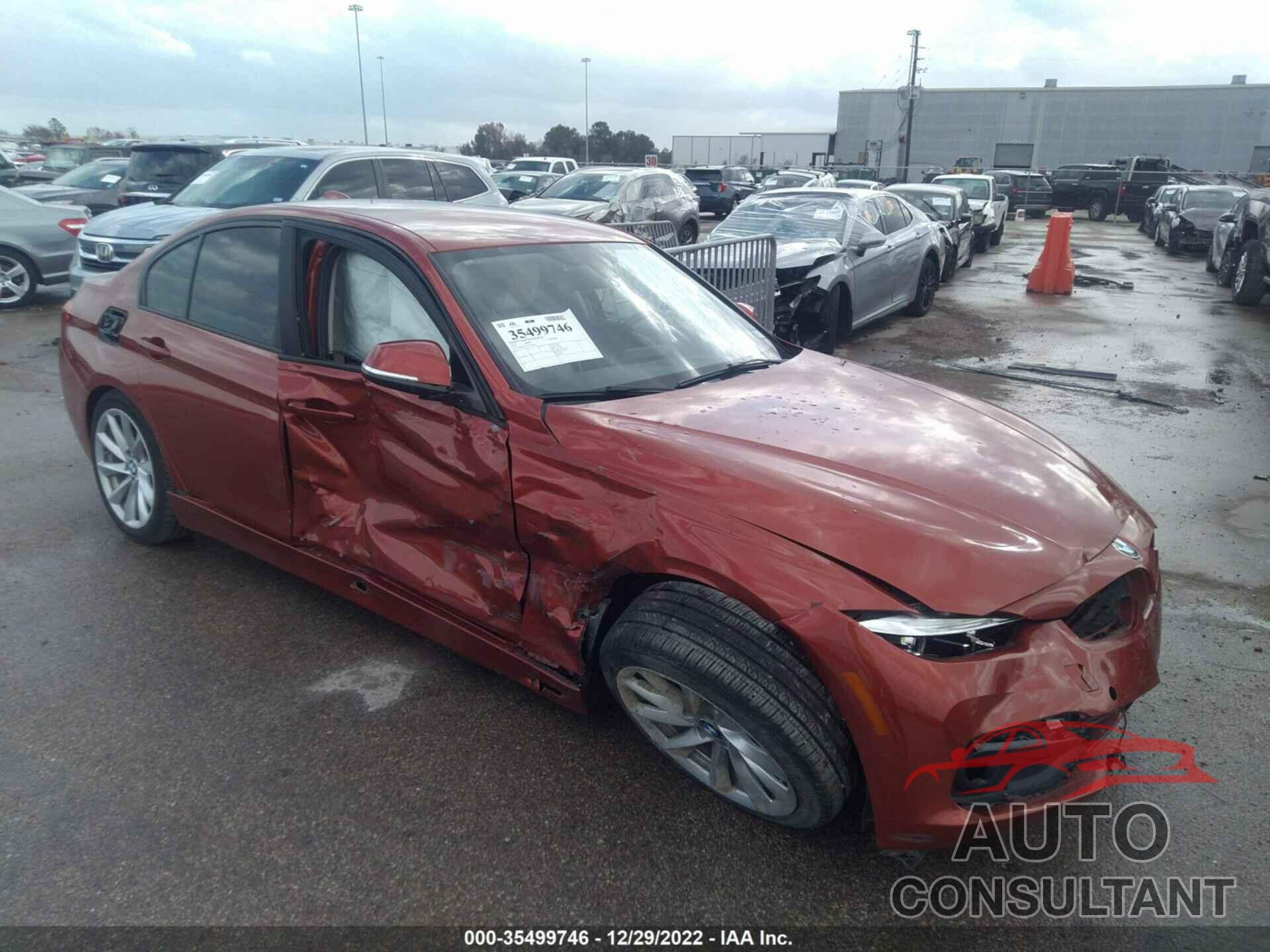 BMW 3 SERIES 2018 - WBA8E1G51JNU90851