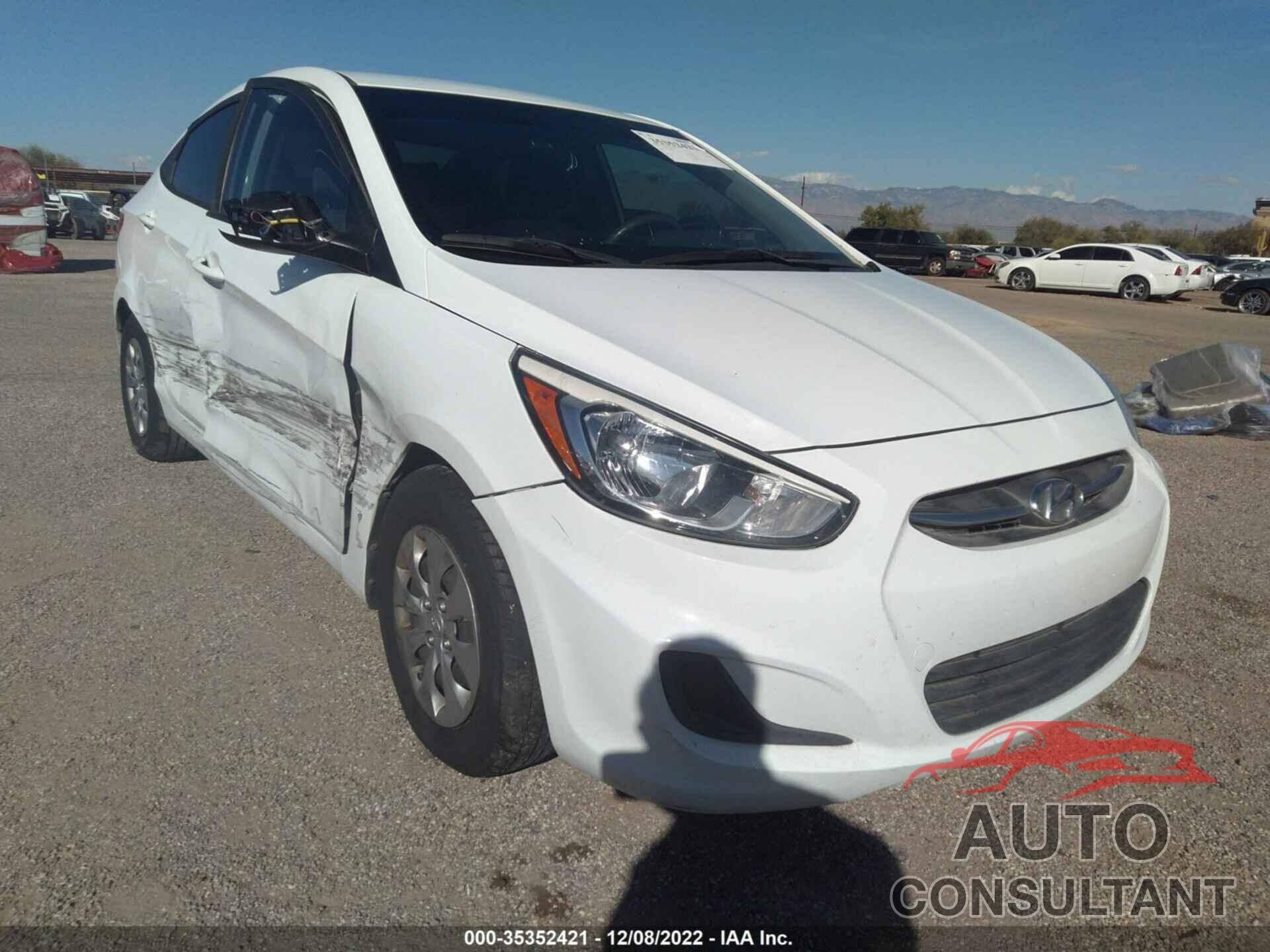 HYUNDAI ACCENT 2017 - KMHCT4AE7HU172466