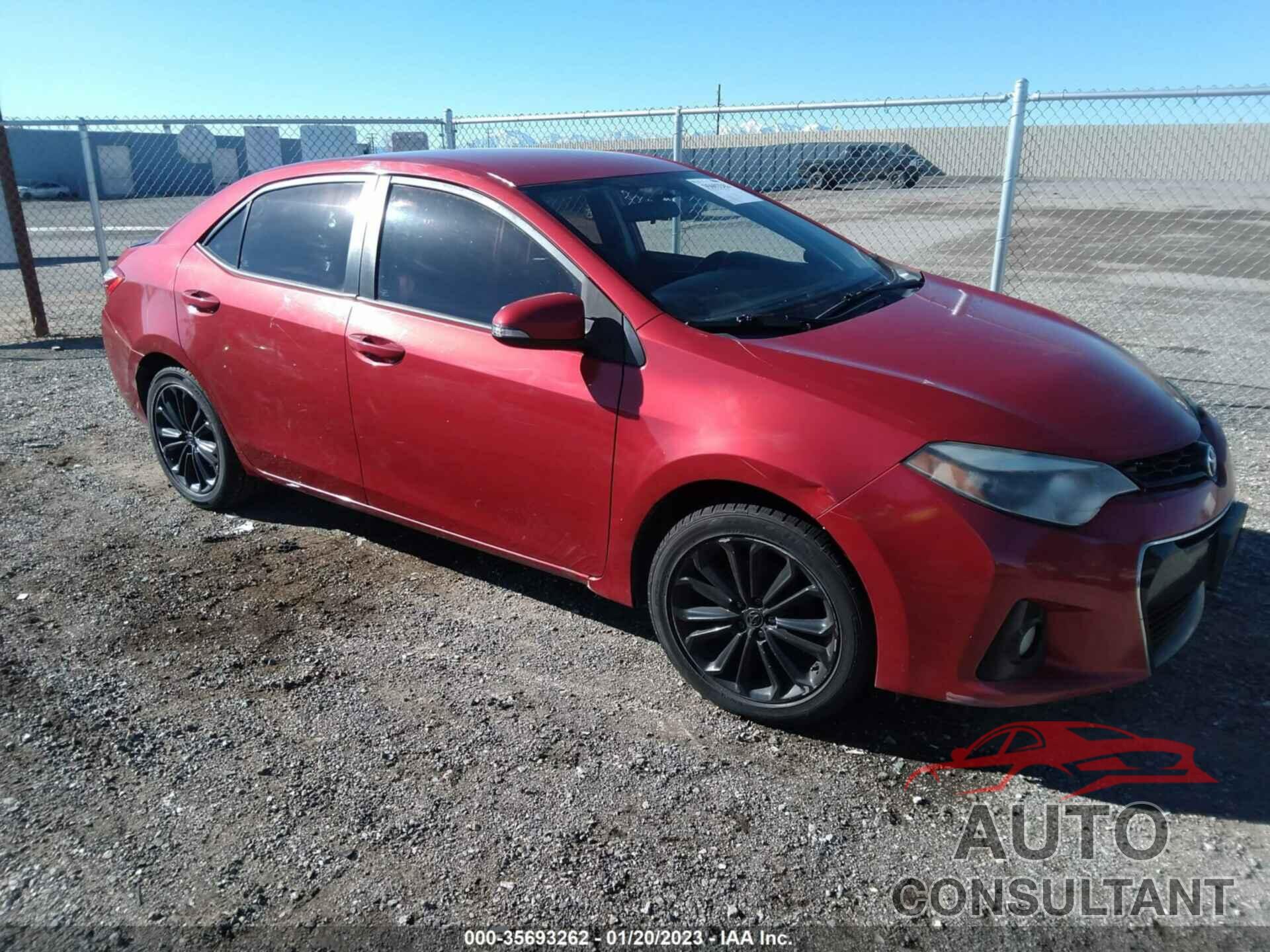 TOYOTA COROLLA 2016 - 5YFBURHE1GP406693