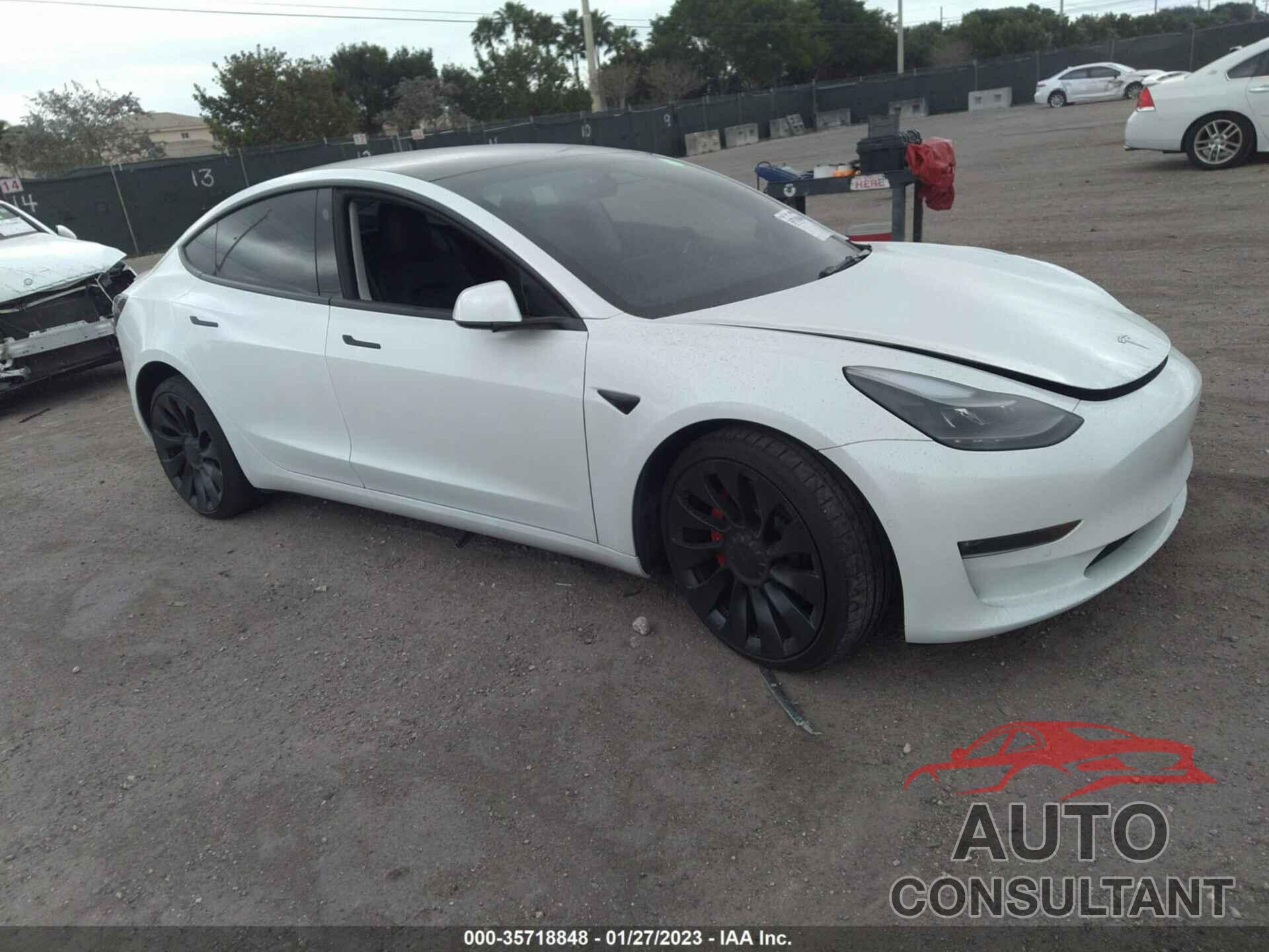 TESLA MODEL 3 2022 - 5YJ3E1EC2NF274428