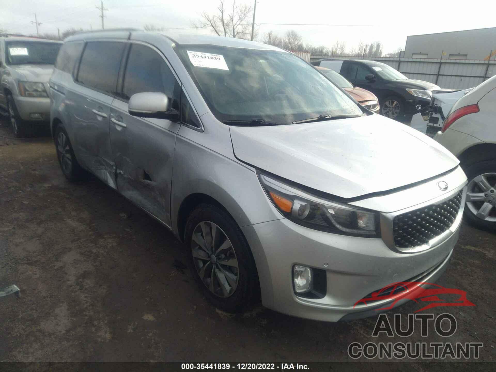 KIA SEDONA 2018 - KNDMC5C12J6377132