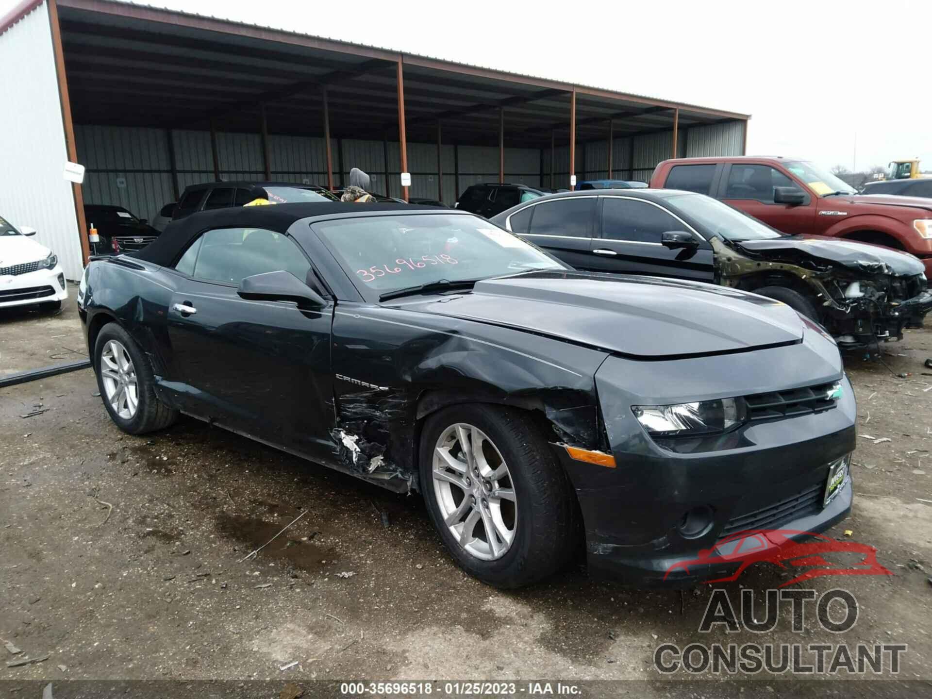 CHEVROLET CAMARO 2015 - 2G1FD3D35F9107685