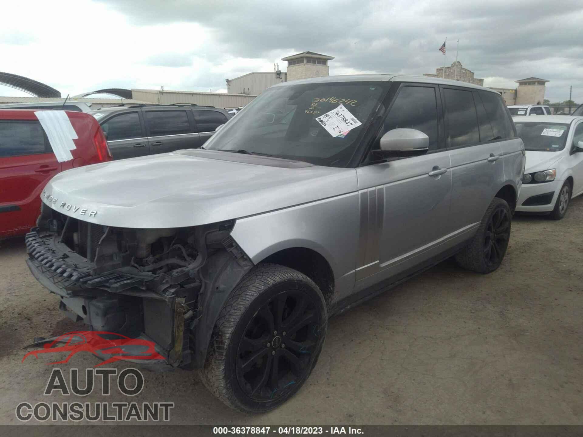 LAND ROVER RANGE ROVER 2015 - SALGS2VF8FA233864