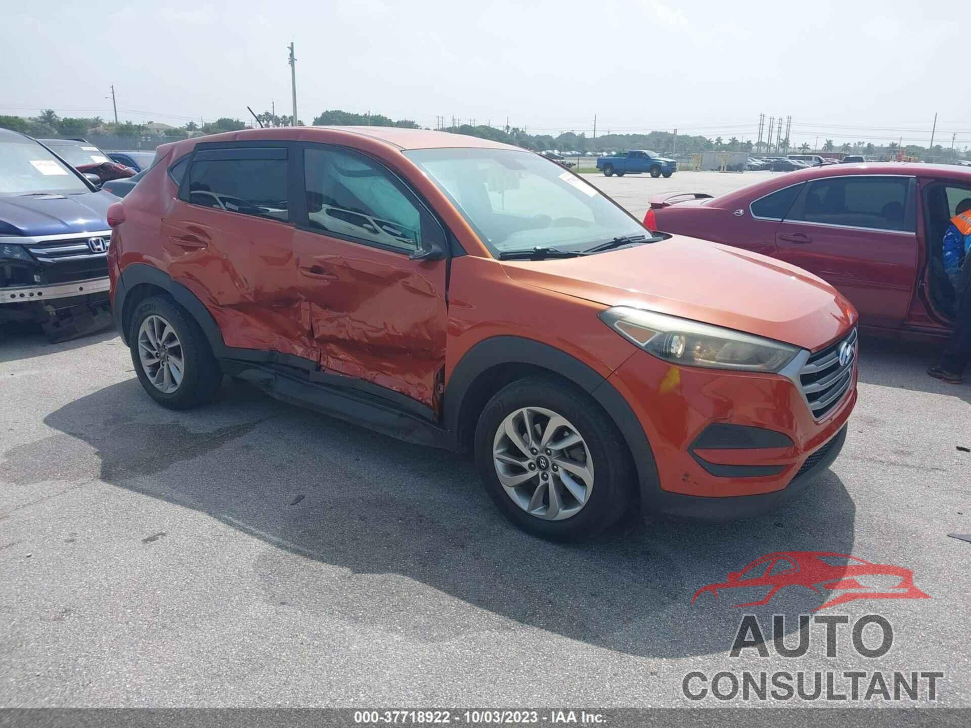 HYUNDAI TUCSON 2017 - KM8J23A41HU576441