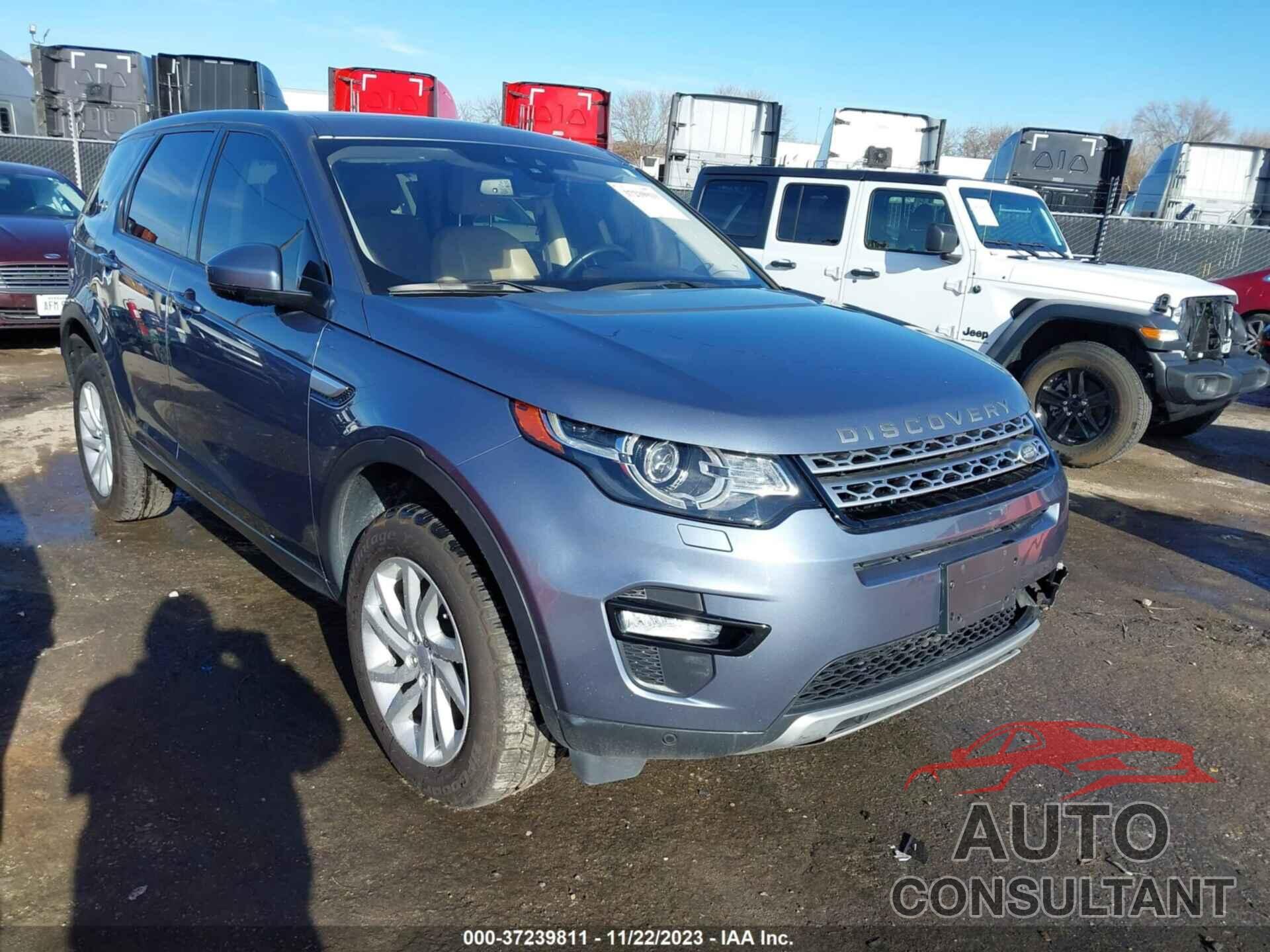 LAND ROVER DISCOVERY SPORT 2018 - SALCR2RX3JH723478