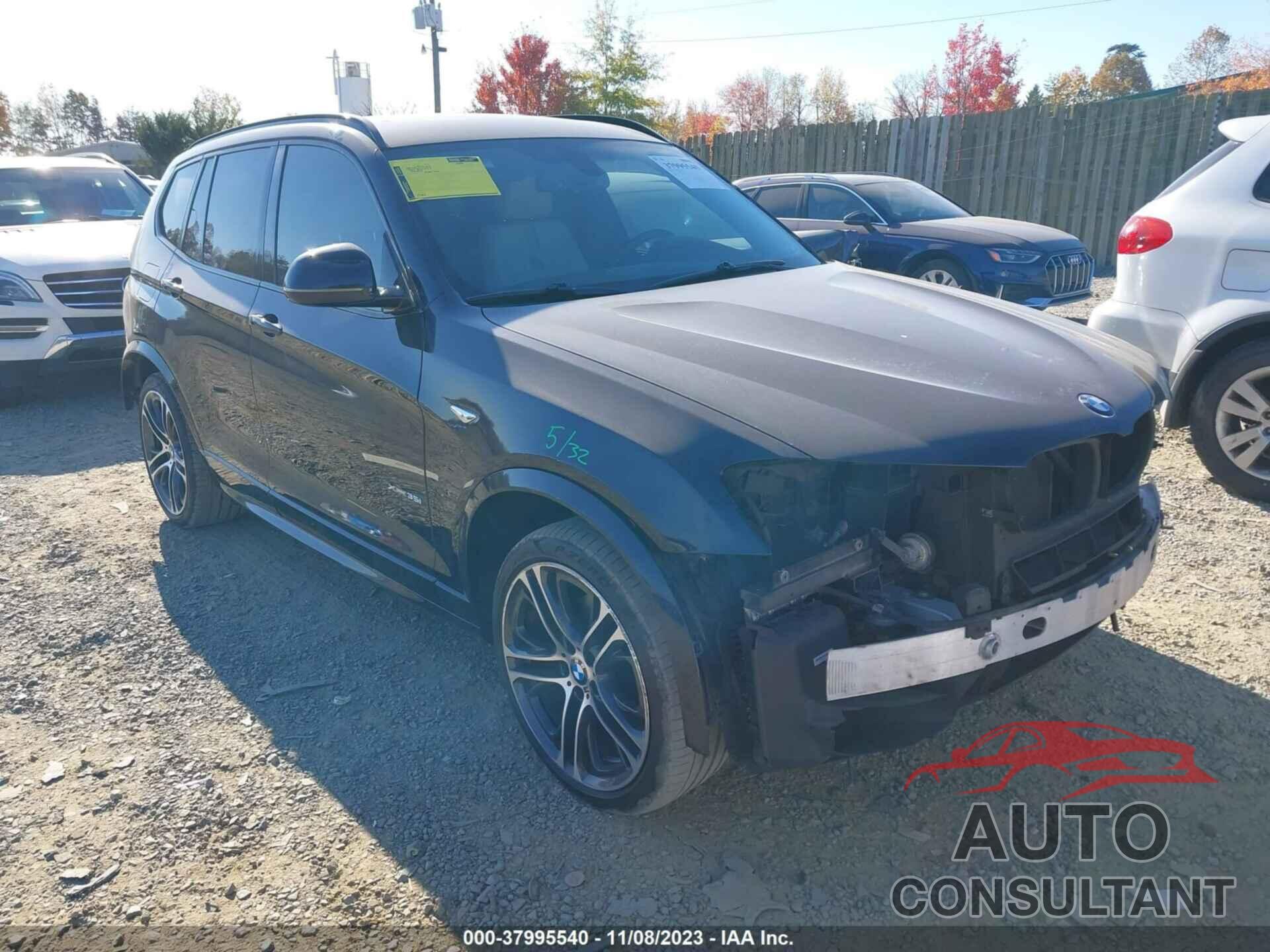 BMW X3 2017 - 5UXWX7C52H0S19316