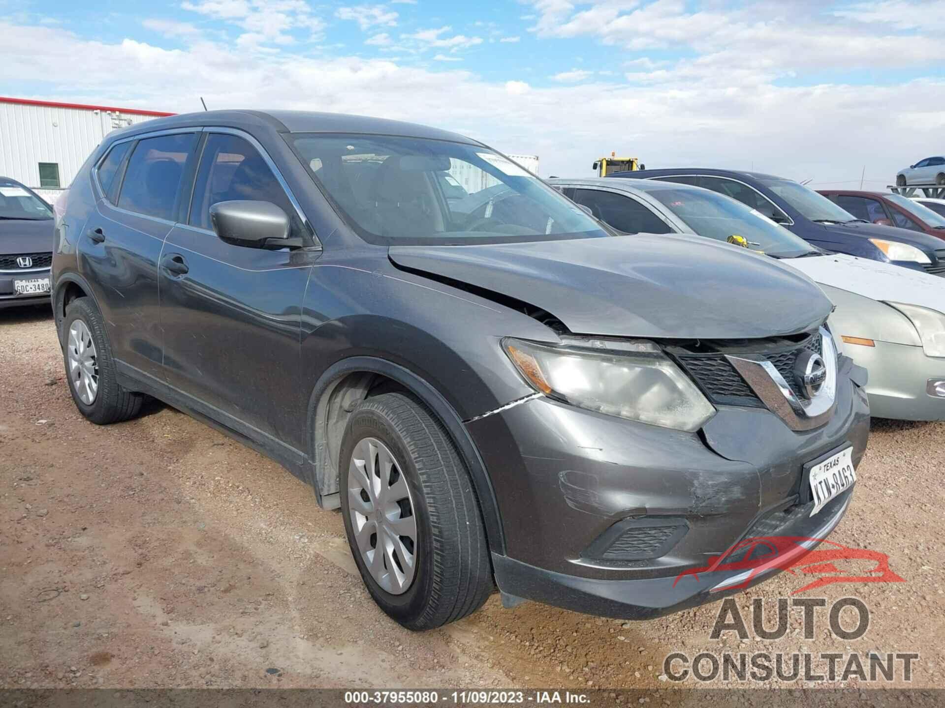 NISSAN ROGUE 2016 - KNMAT2MV2GP661253