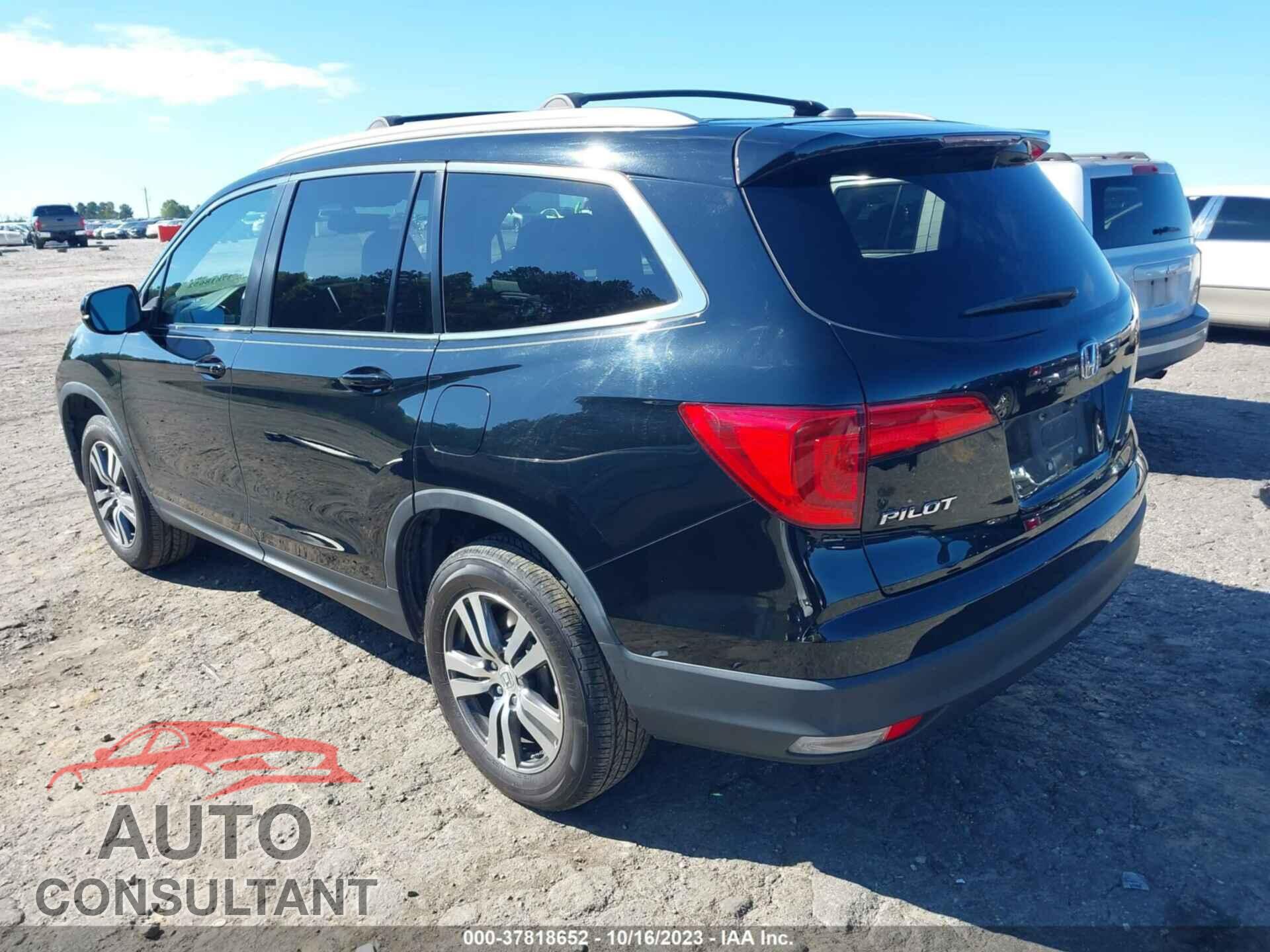 HONDA PILOT 2017 - 5FNYF6H72HB048392