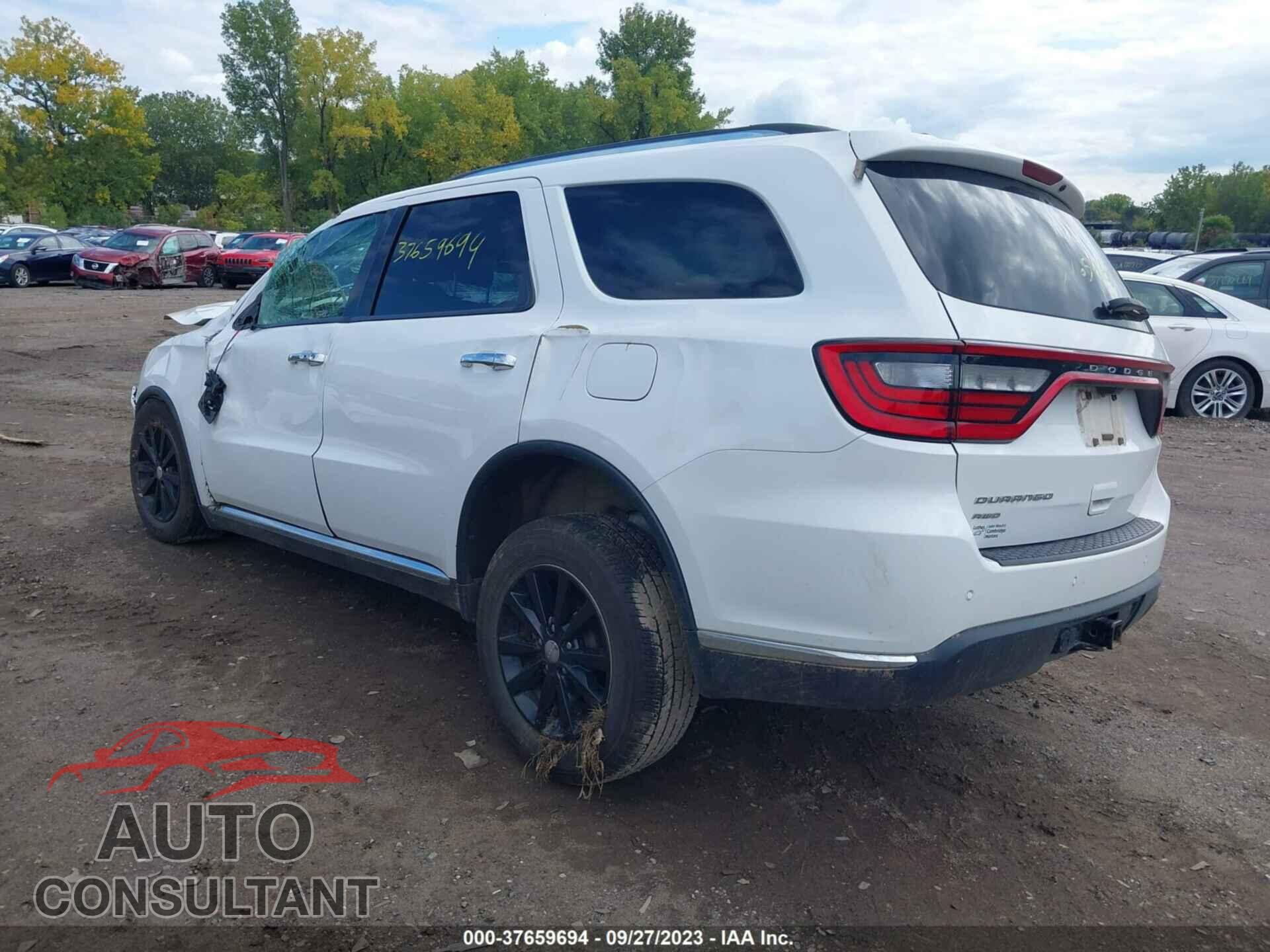 DODGE DURANGO 2017 - 1C4RDJAGXHC643821