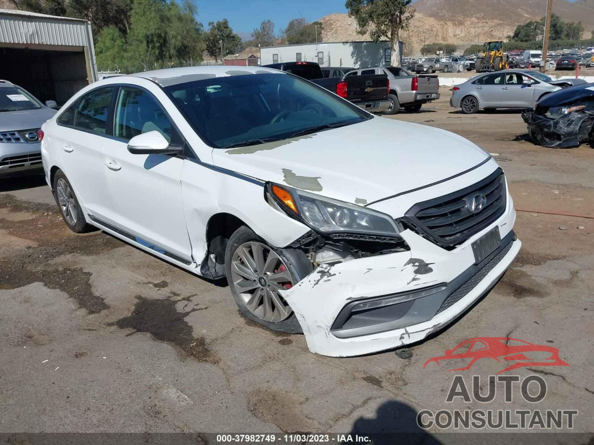 HYUNDAI SONATA 2016 - 5NPE34AFXGH392151