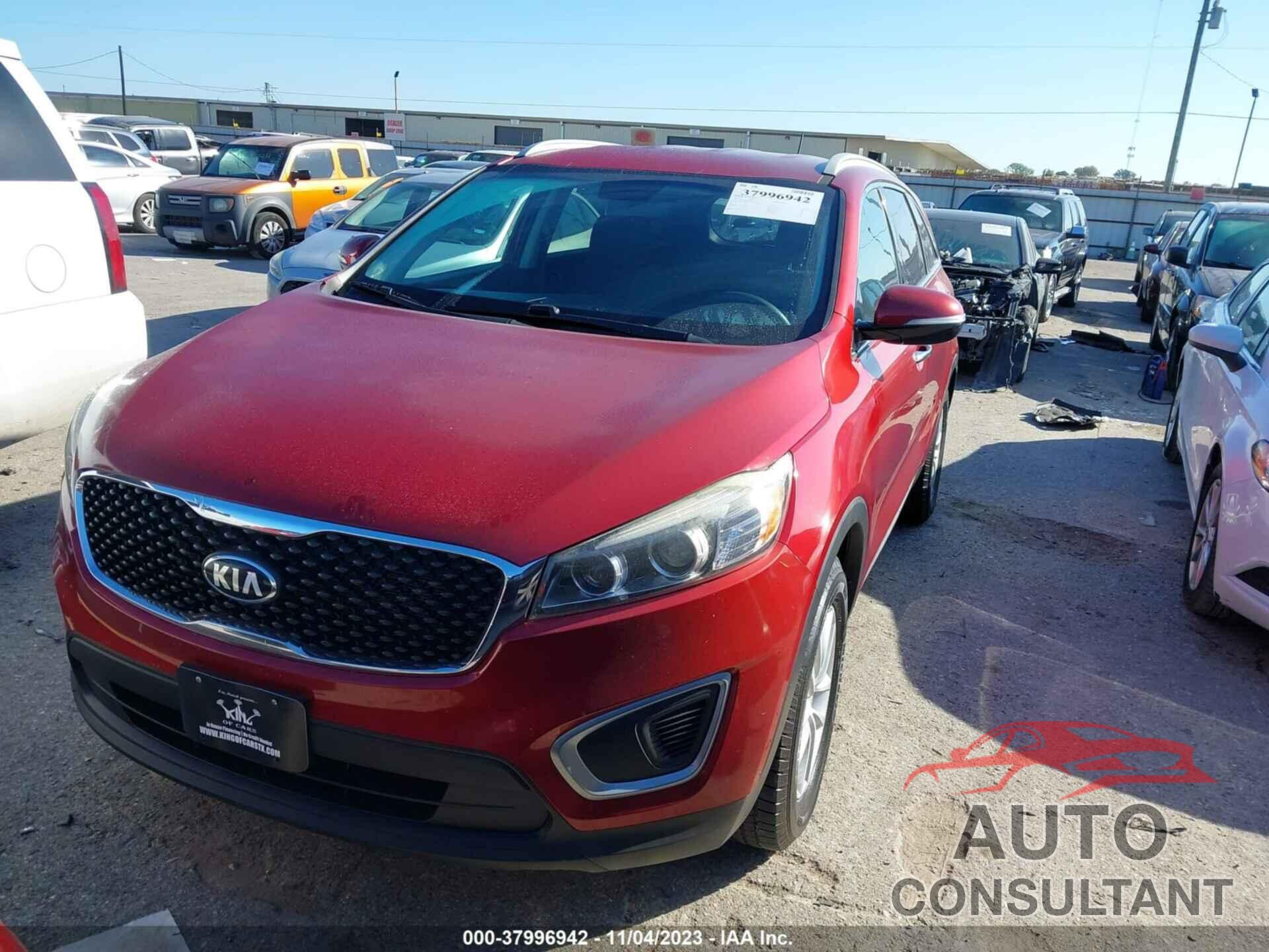 KIA SORENTO 2017 - 5XYPG4A3XHG221315