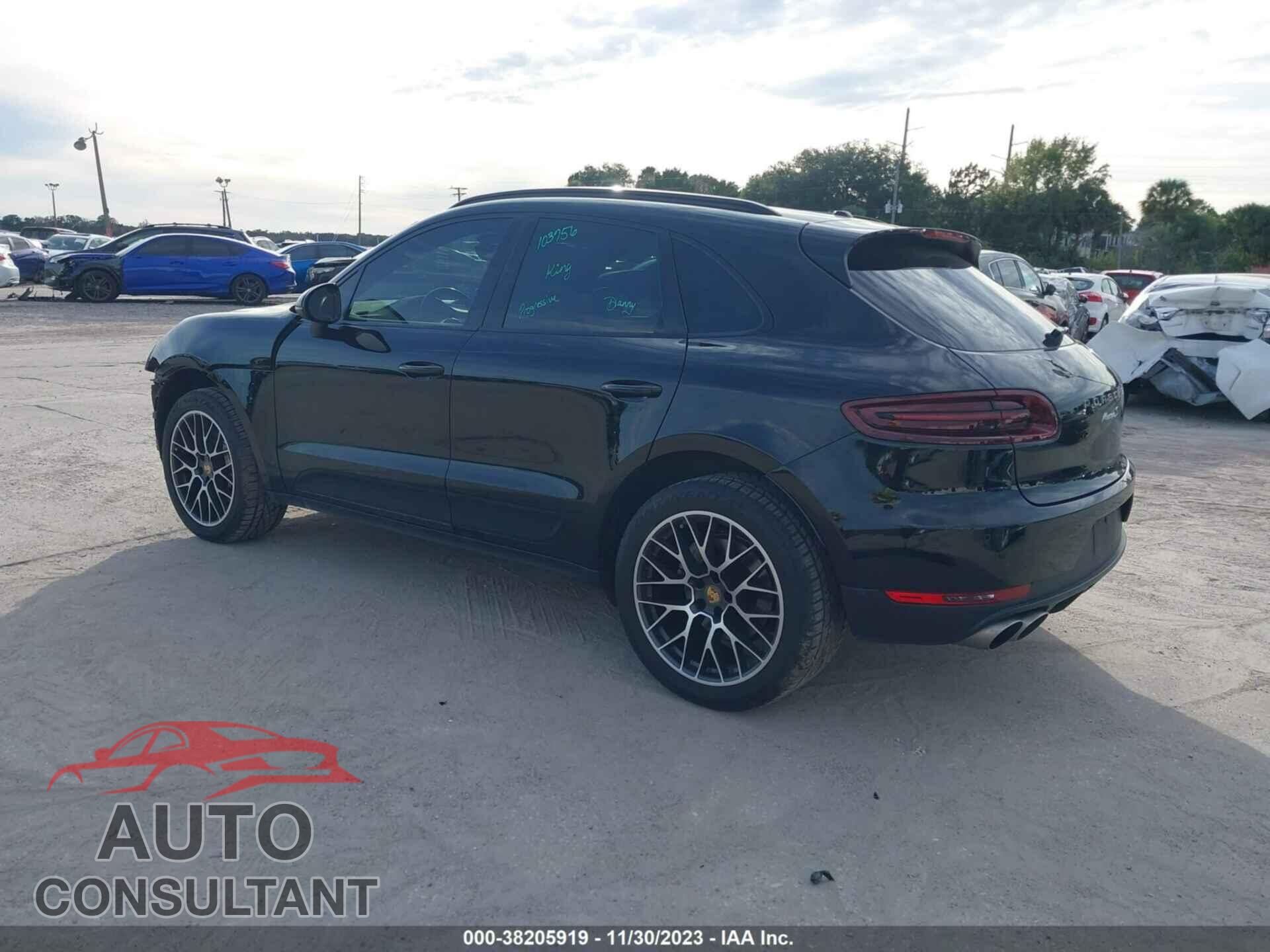 PORSCHE MACAN 2017 - WP1AB2A59HLB18786