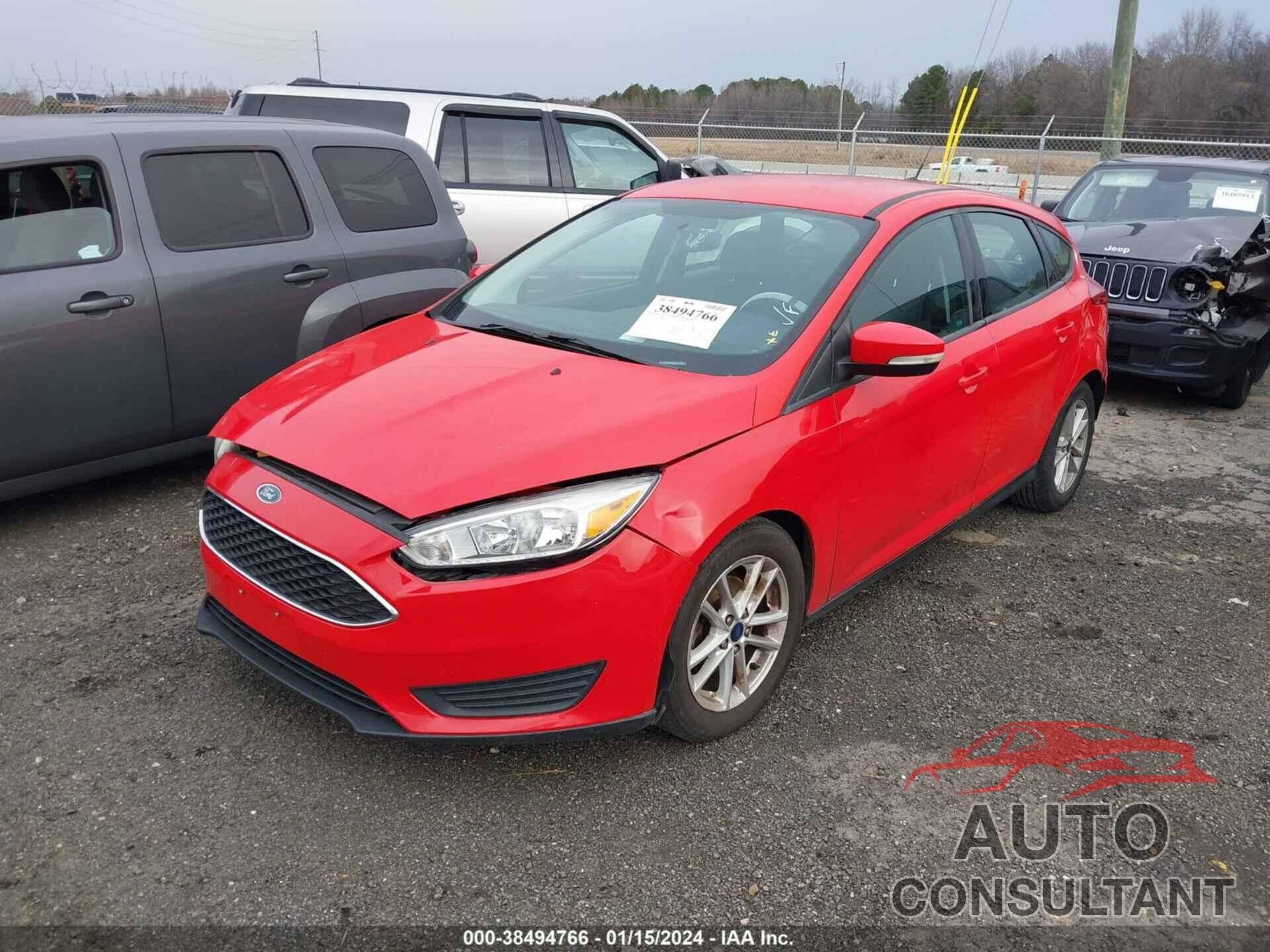 FORD FOCUS 2017 - 1FADP3K20HL278782