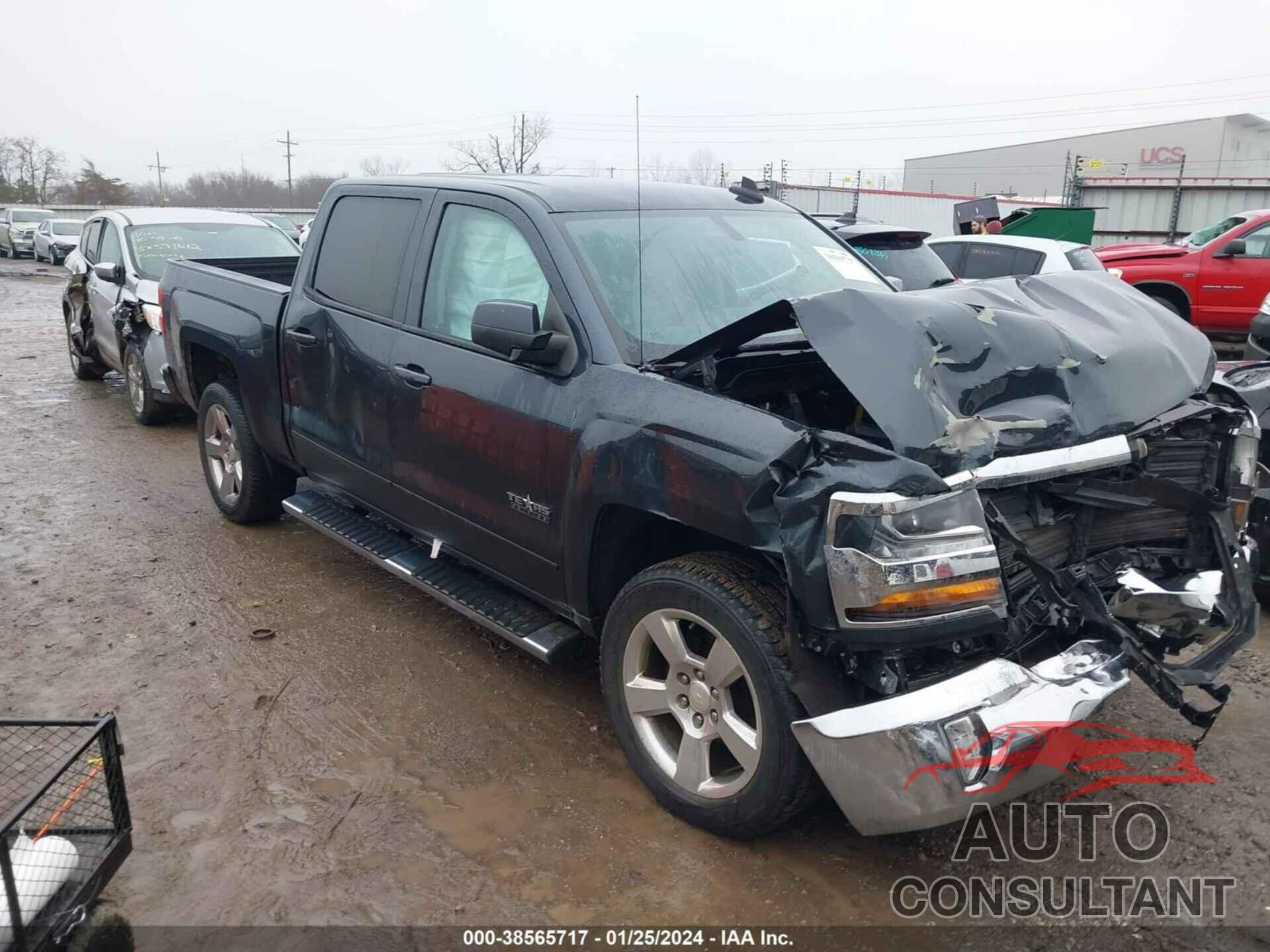 CHEVROLET SILVERADO 2017 - 3GCPCREC1HG201586