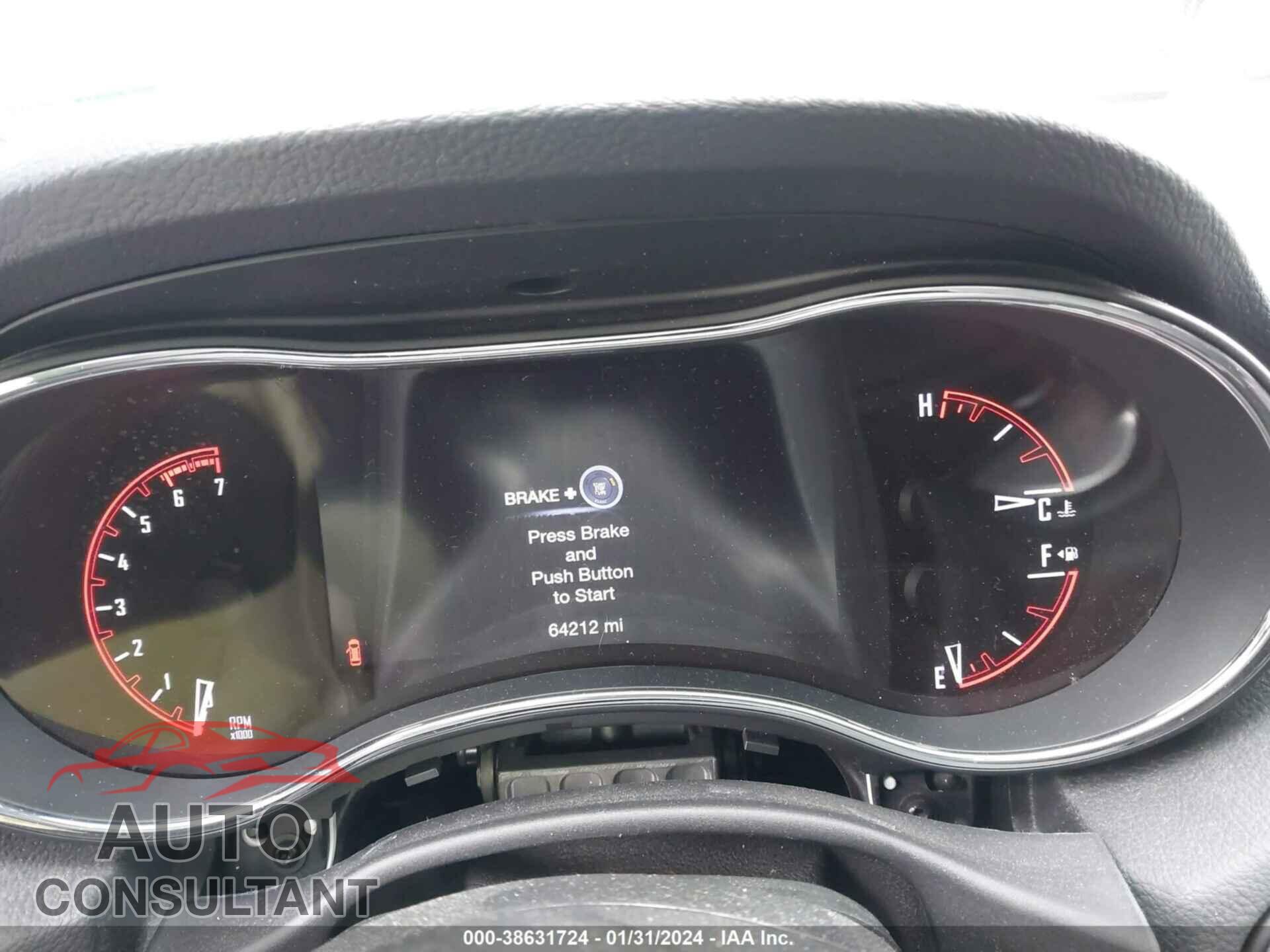 DODGE DURANGO 2017 - 1C4SDJCT5HC839306