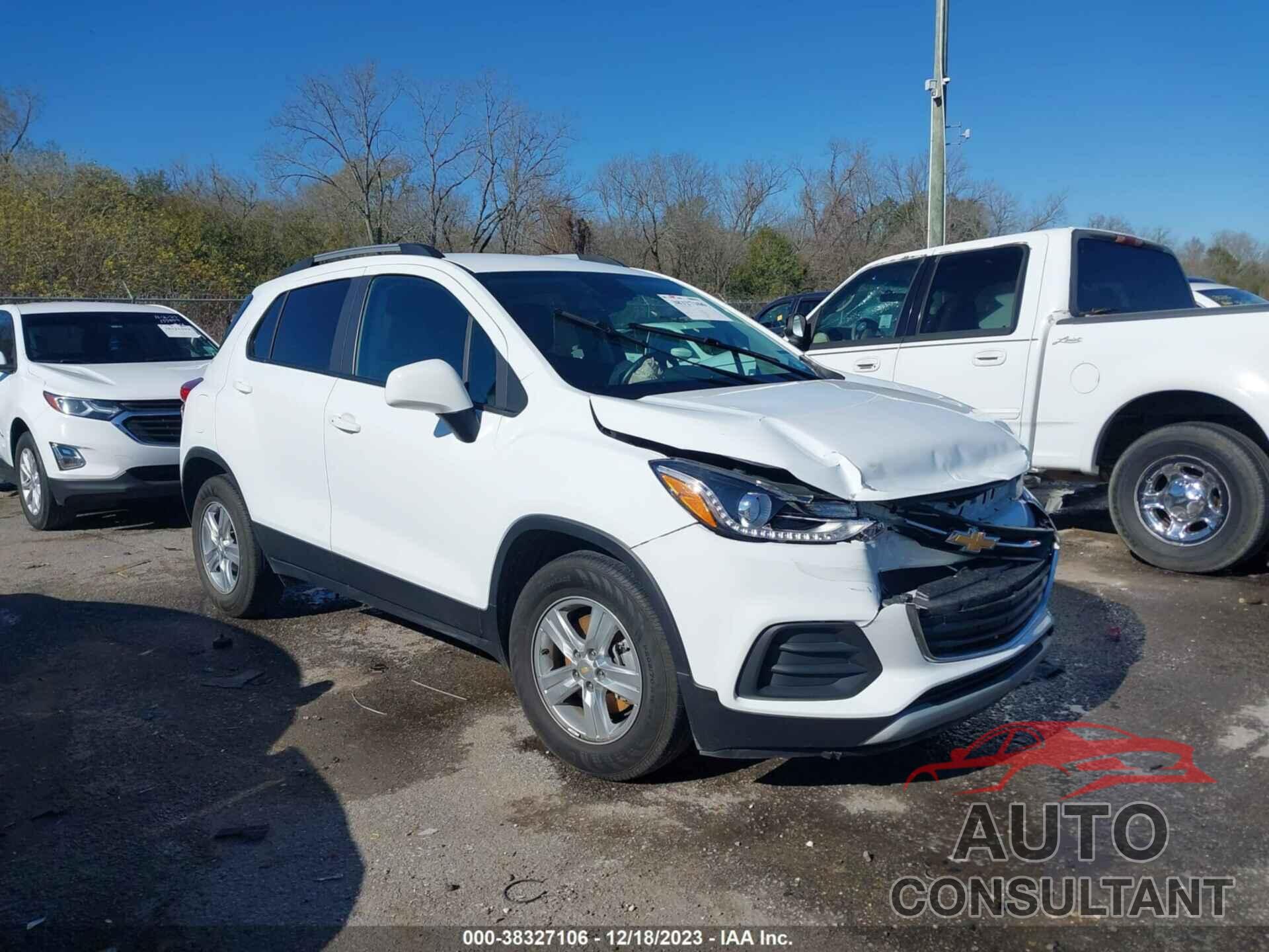 CHEVROLET TRAX 2022 - KL7CJLSM7NB560148