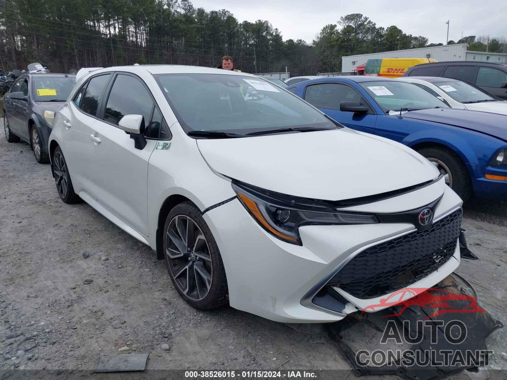 TOYOTA COROLLA 2019 - JTNK4RBE9K3071088