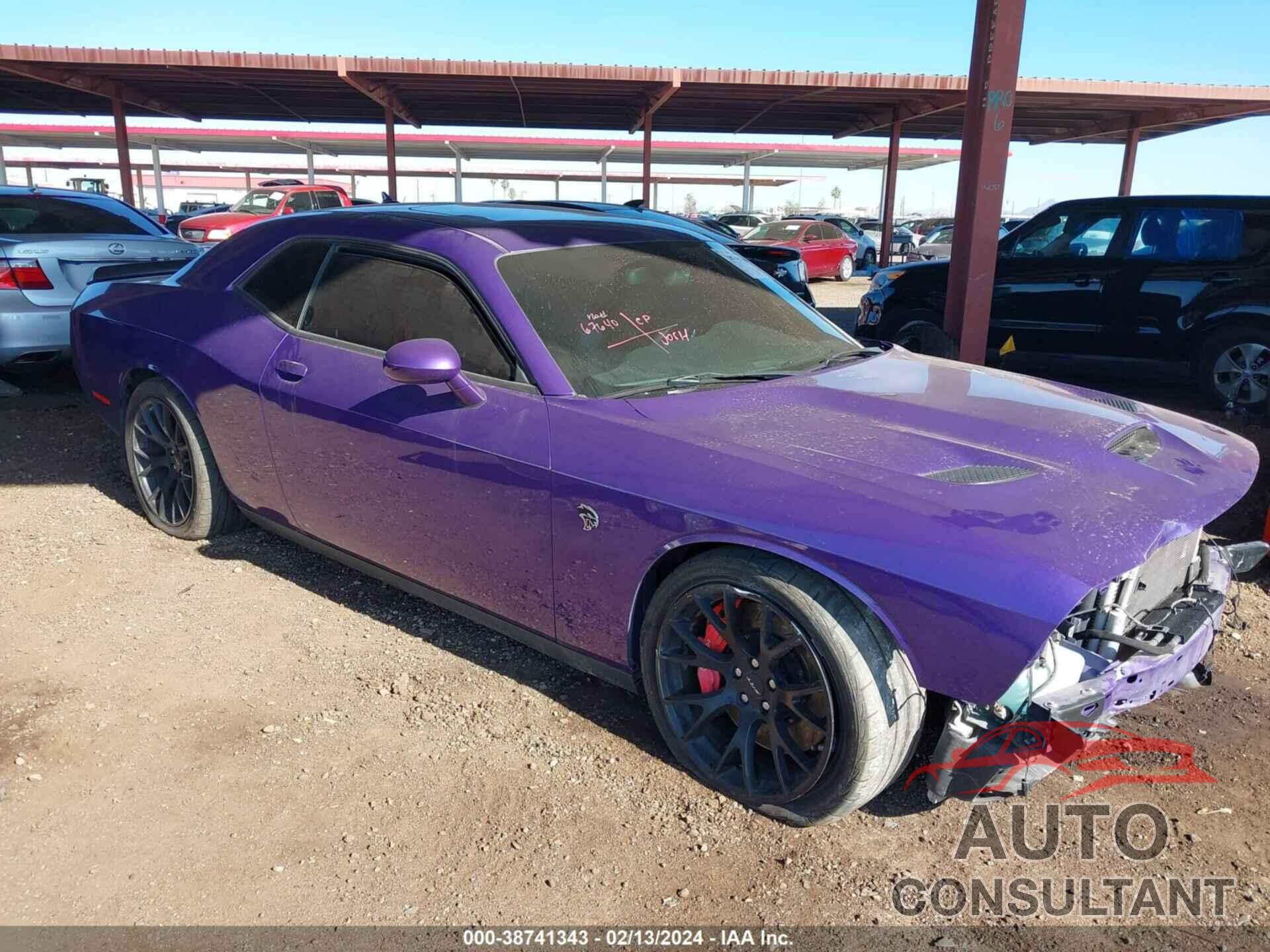 DODGE CHALLENGER 2016 - 2C3CDZC97GH200478