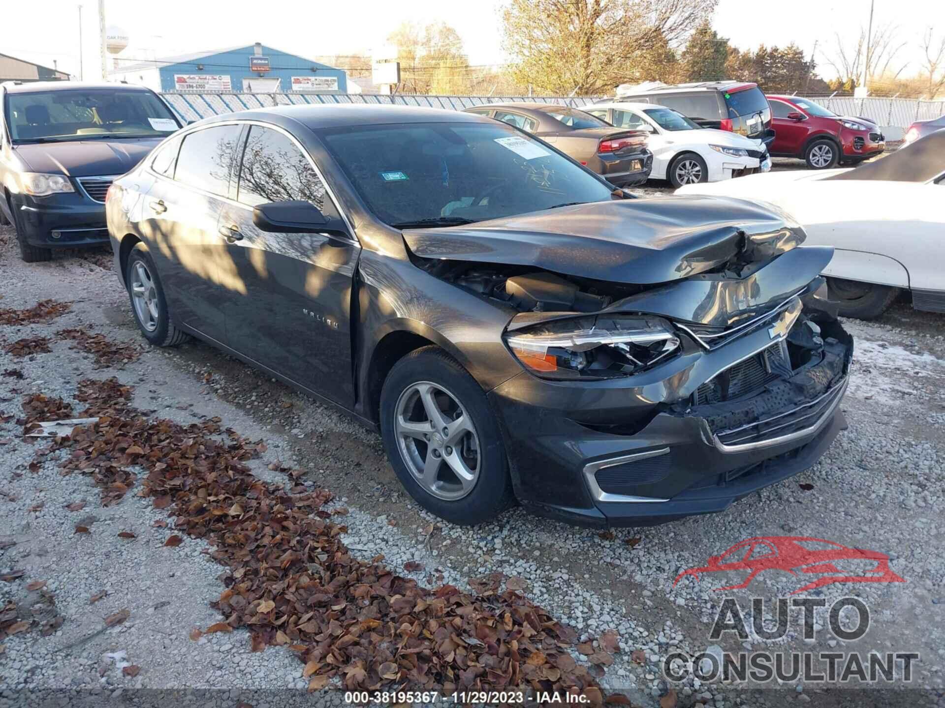 CHEVROLET MALIBU 2017 - 1G1ZC5ST3HF242236