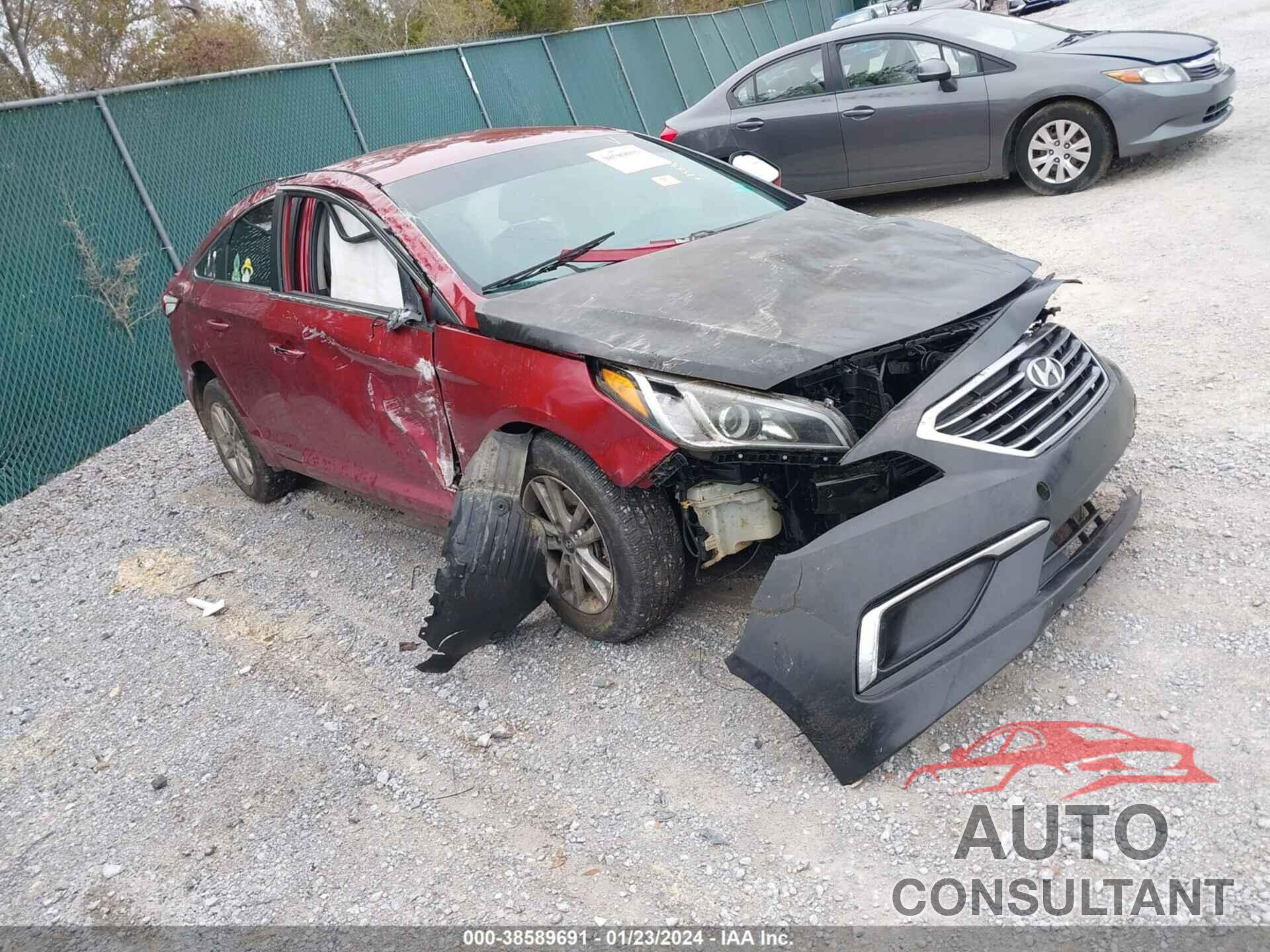 HYUNDAI SONATA 2016 - 5NPE24AF3GH261324
