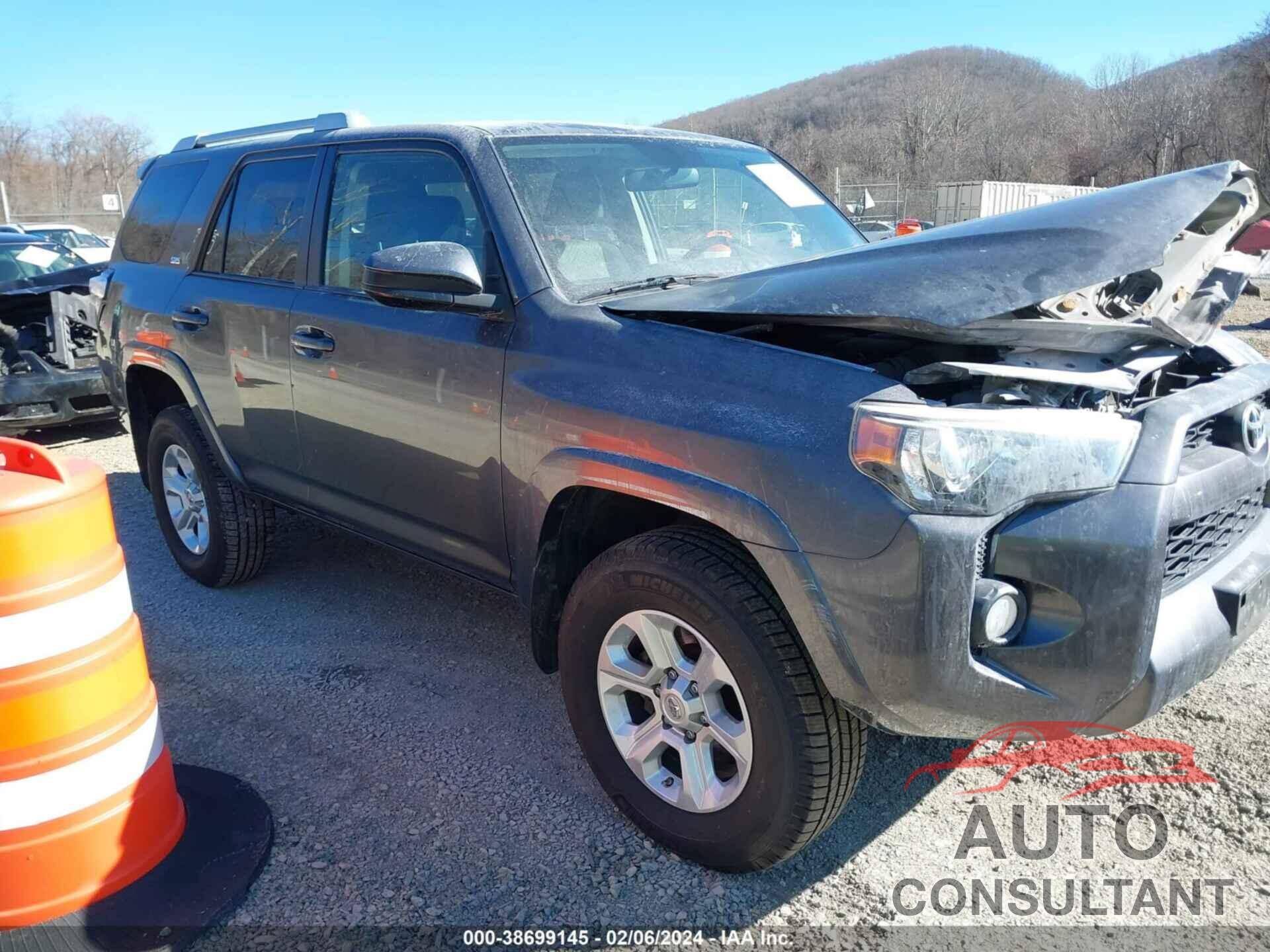 TOYOTA 4RUNNER 2016 - JTEBU5JR3G5382413