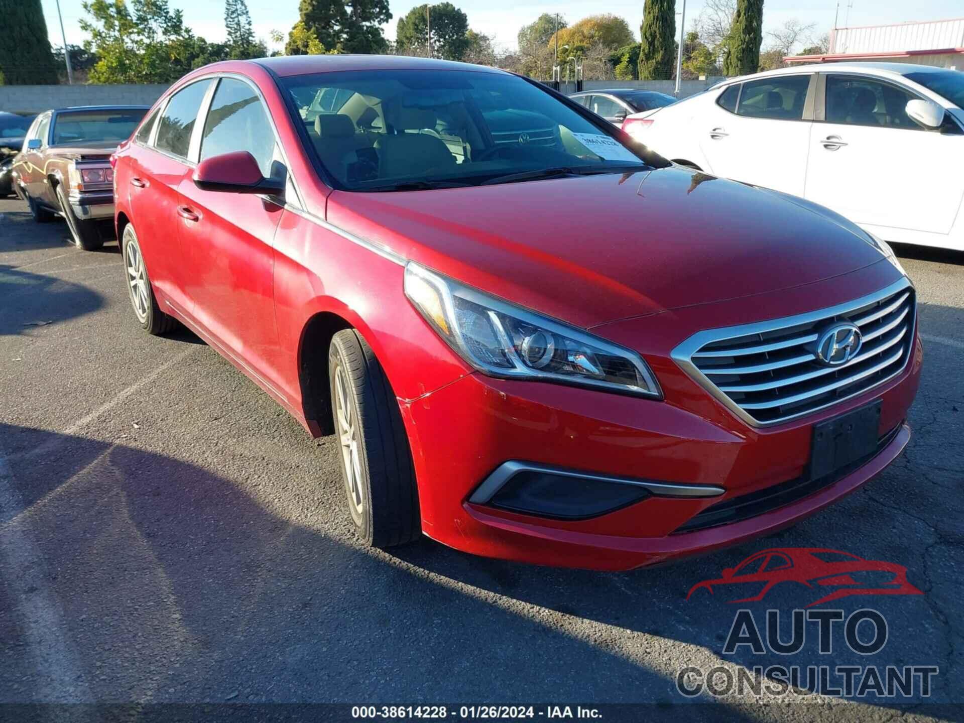 HYUNDAI SONATA 2017 - 5NPE24AF1HH569562