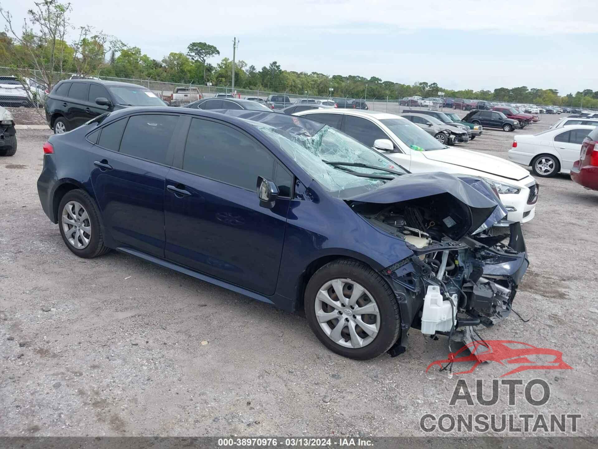 TOYOTA COROLLA 2020 - JTDEPRAE5LJ074562