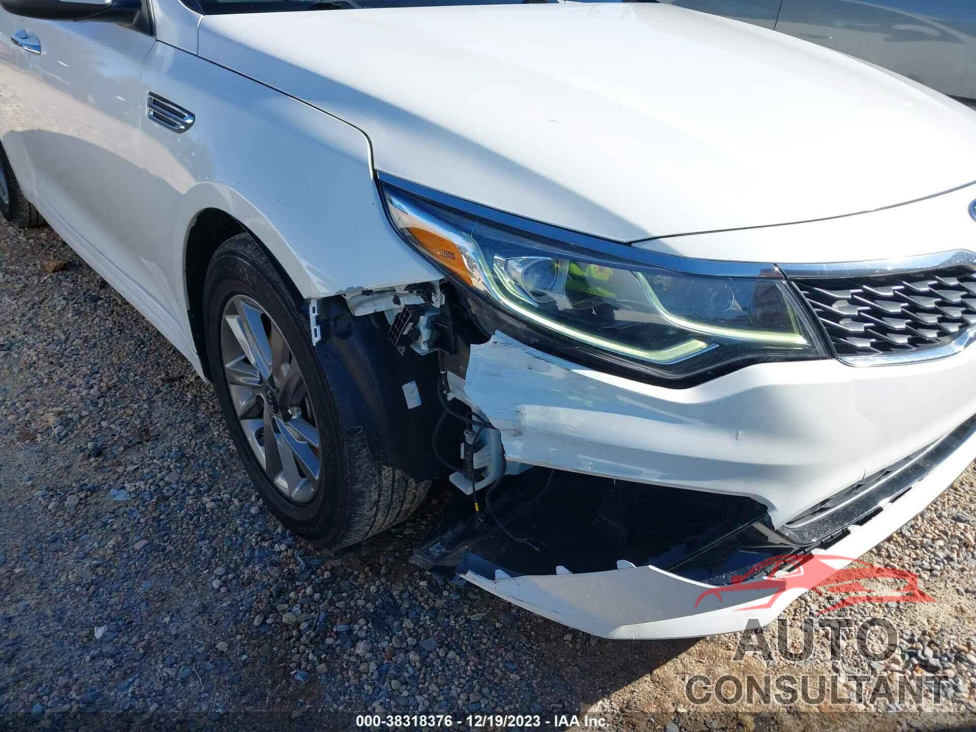 KIA OPTIMA 2020 - 5XXGT4L30LG430889