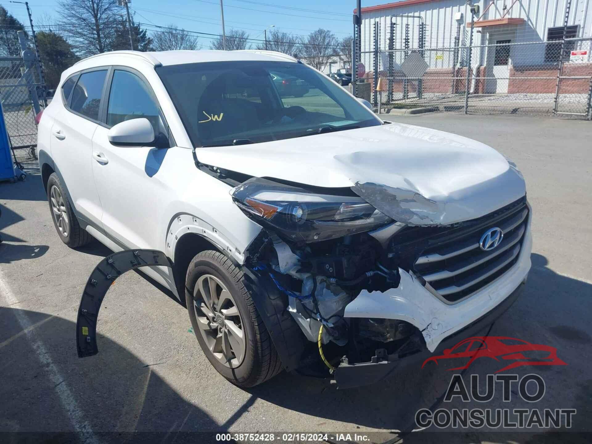 HYUNDAI TUCSON 2018 - KM8J3CA42JU669326