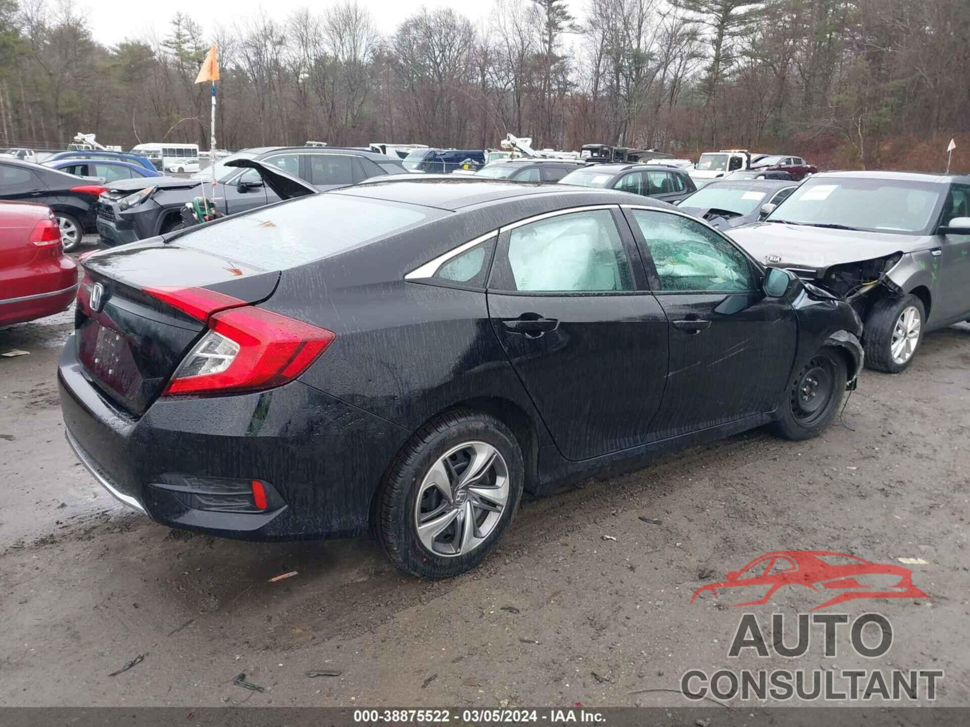 HONDA CIVIC 2019 - 2HGFC2F60KH541218