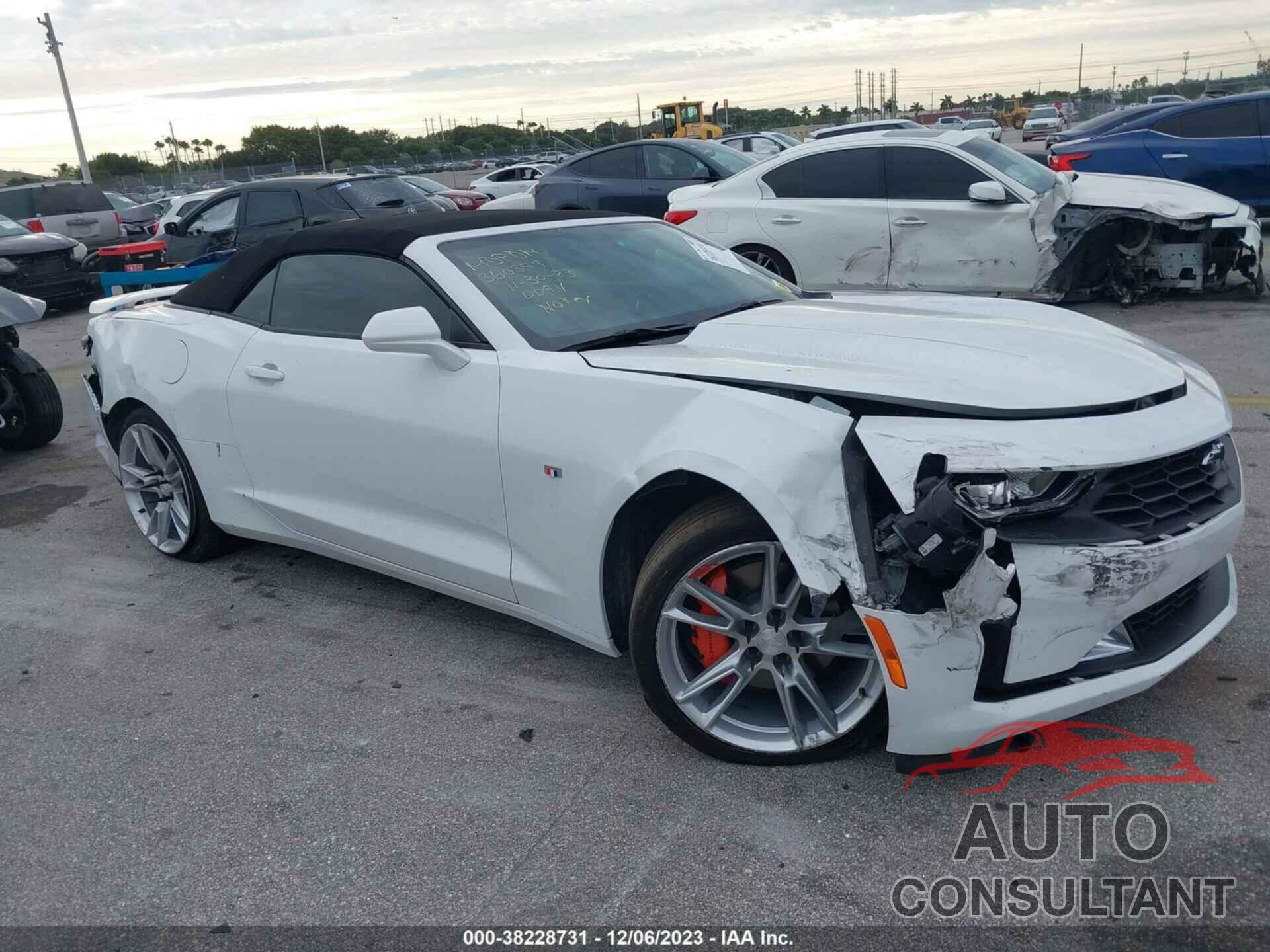 CHEVROLET CAMARO 2021 - 1G1FD3DS6M0140094