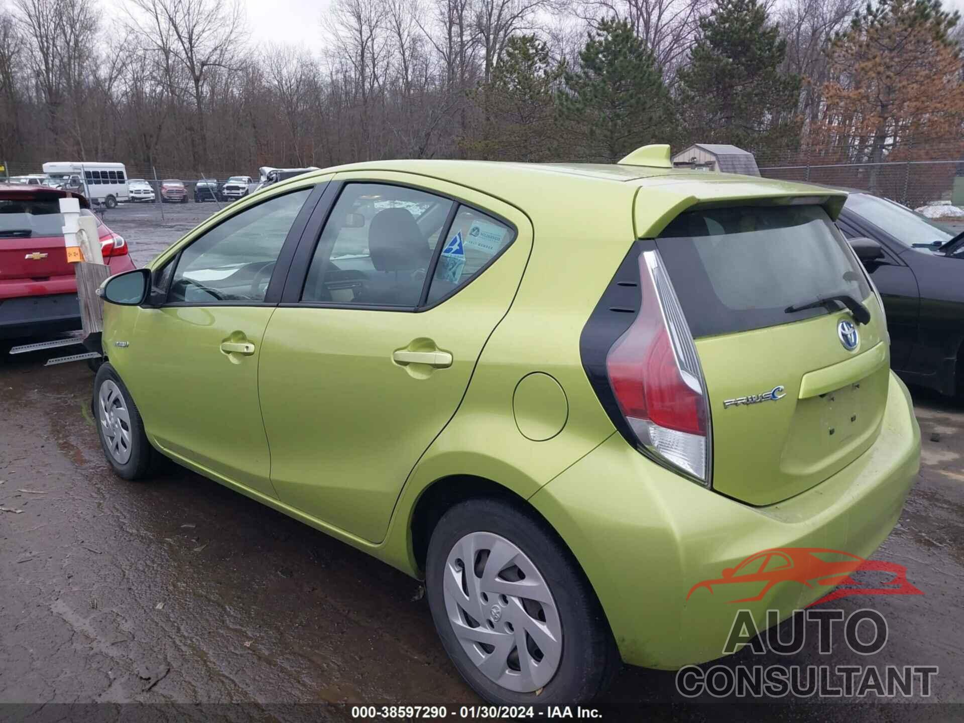 TOYOTA PRIUS C 2016 - JTDKDTB33G1126251