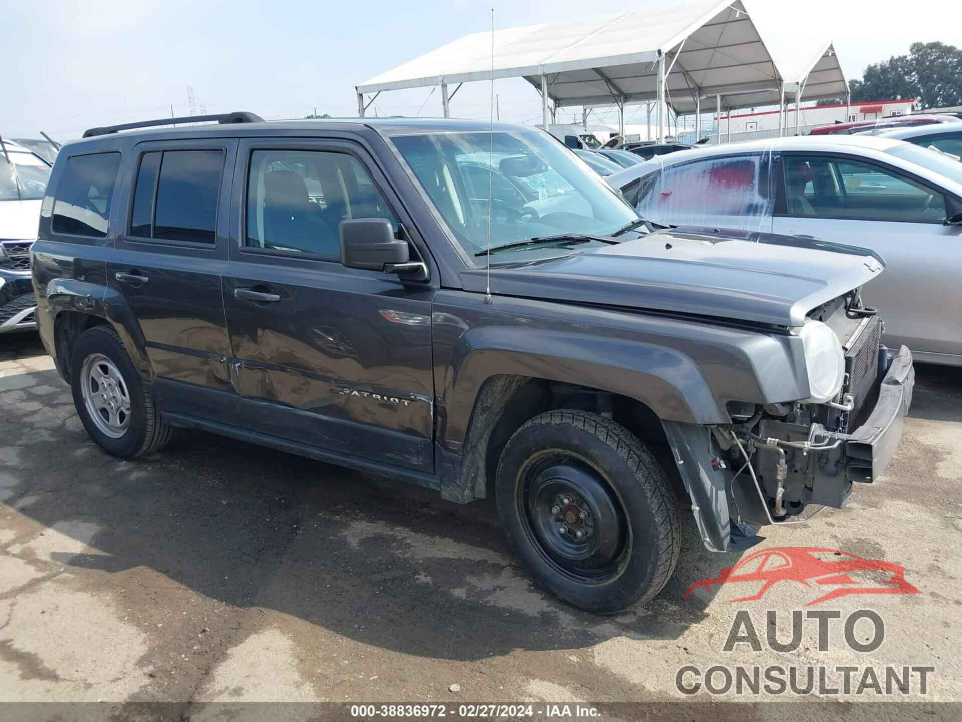 JEEP PATRIOT 2016 - 1C4NJPBAXGD687637