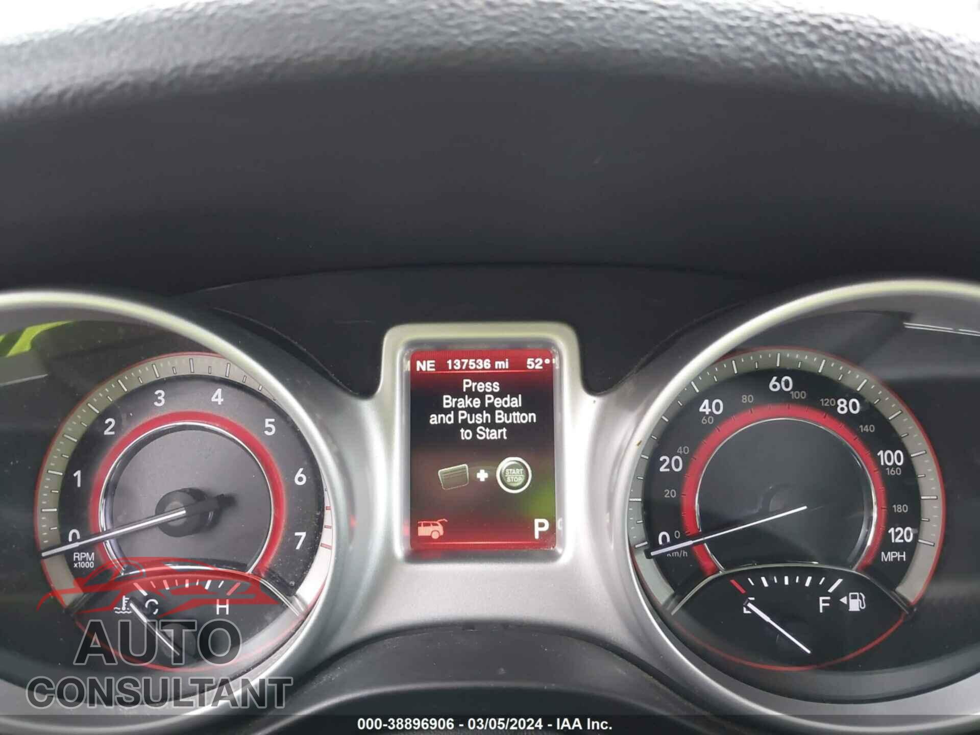 DODGE JOURNEY 2017 - 3C4PDCEG6HT614009