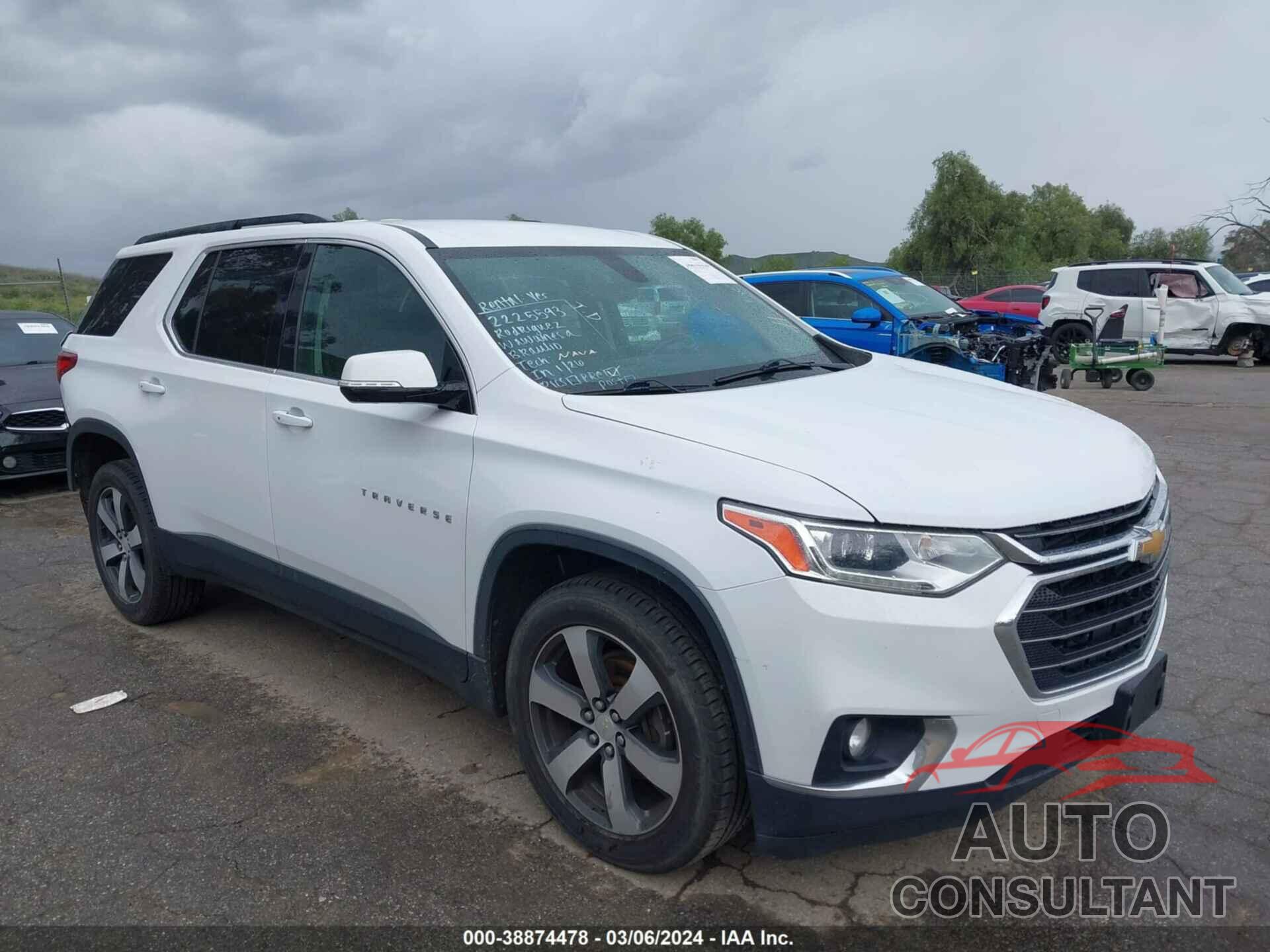 CHEVROLET TRAVERSE 2019 - 1GNERHKWXKJ155042